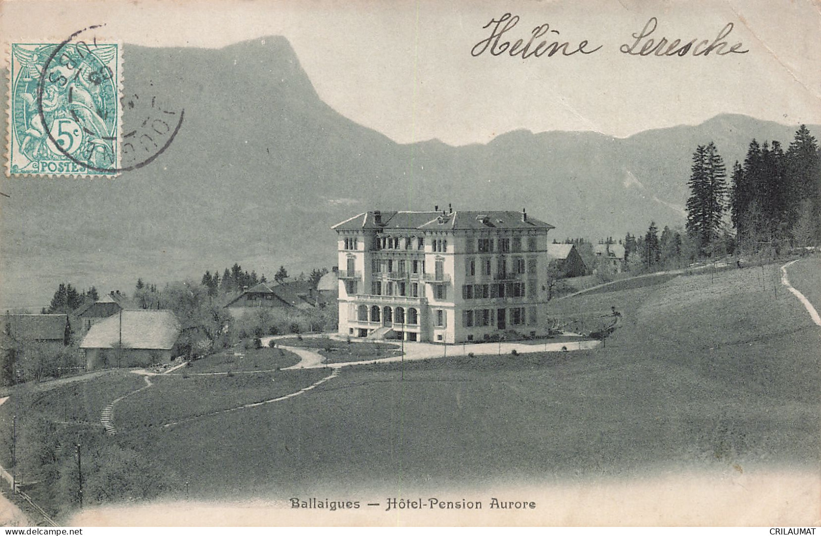 ET-SUISSE BALLAIGUES-N°T5283-B/0257 - Sonstige & Ohne Zuordnung