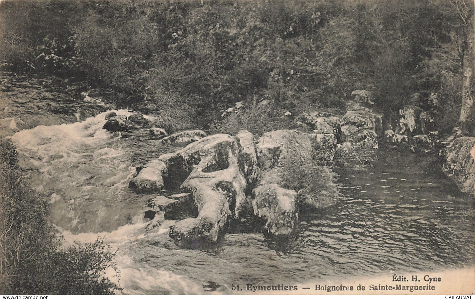 87-EYMOUTIERS-N°T5283-B/0053 - Eymoutiers