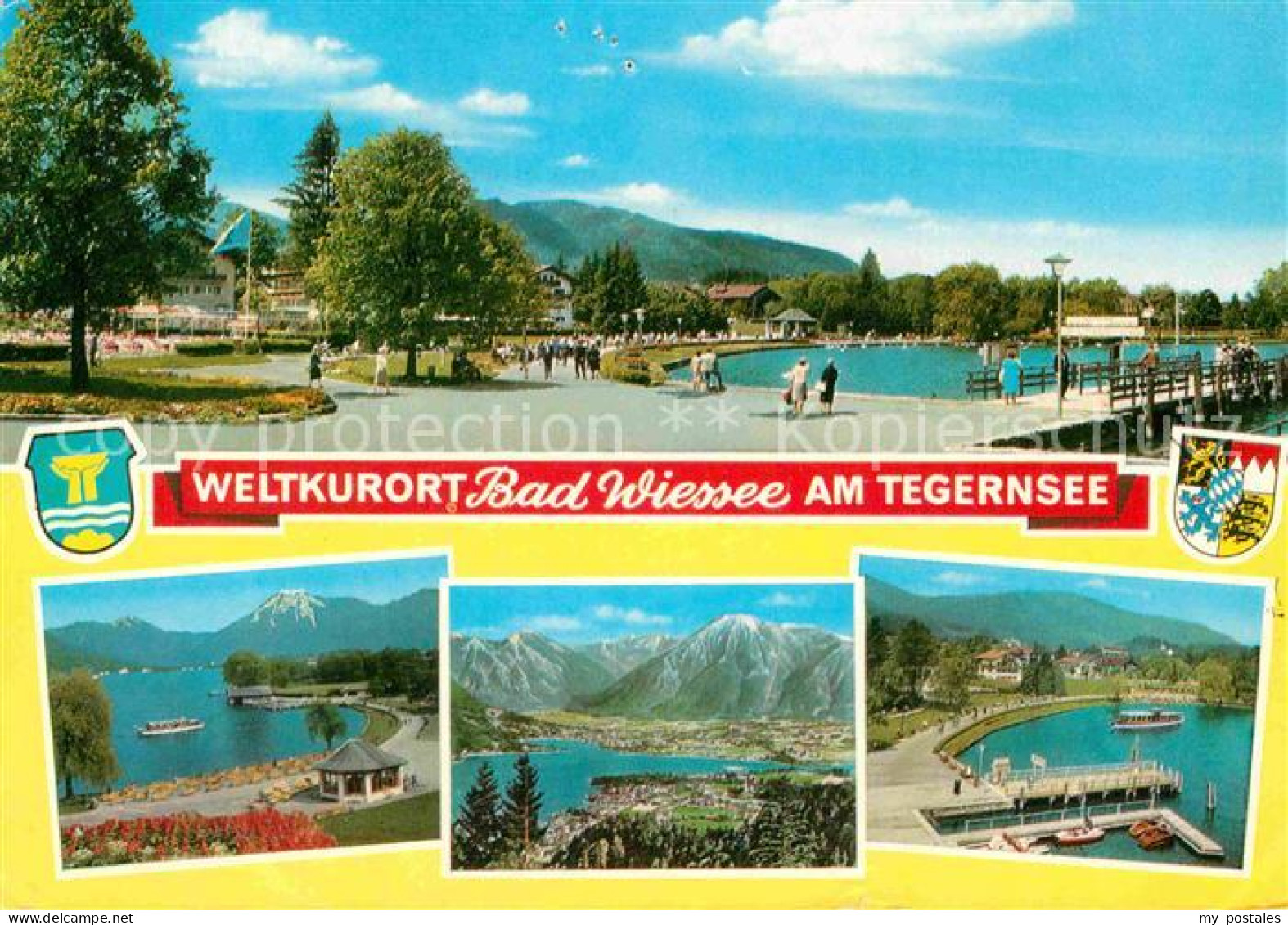 72850817 Bad Wiessee Uferpromenade Alpenpanorama Bad Wiessee - Bad Wiessee