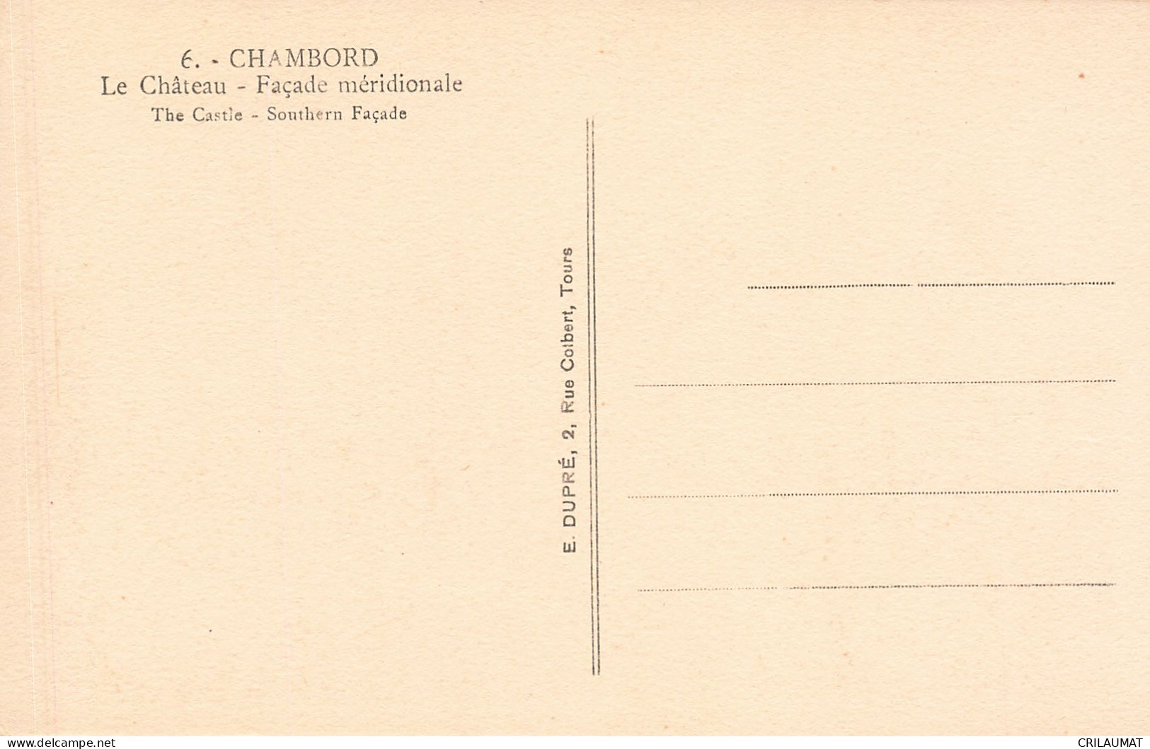 41-CHAMBORD-N°T5283-A/0285 - Chambord
