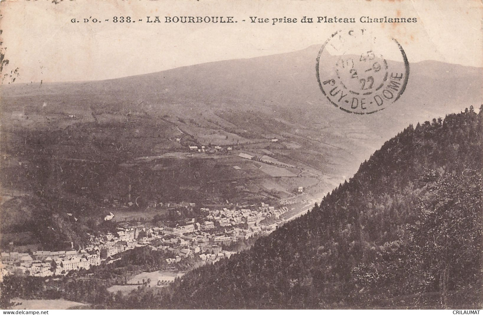 63-LA BOURBOULE-N°T5283-A/0261 - La Bourboule