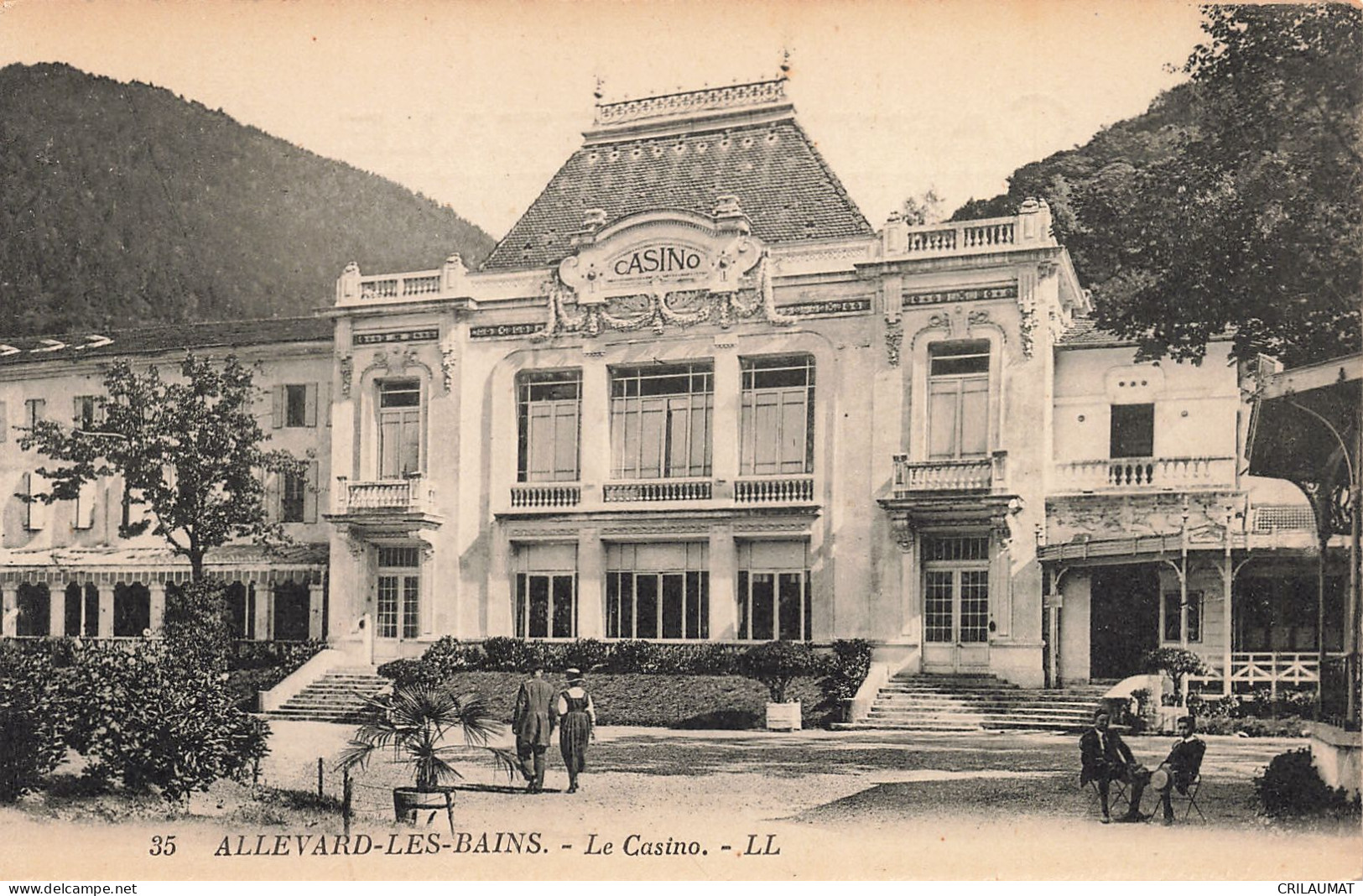 38-ALLEVARD LES BAINS-N°T5283-A/0249 - Allevard