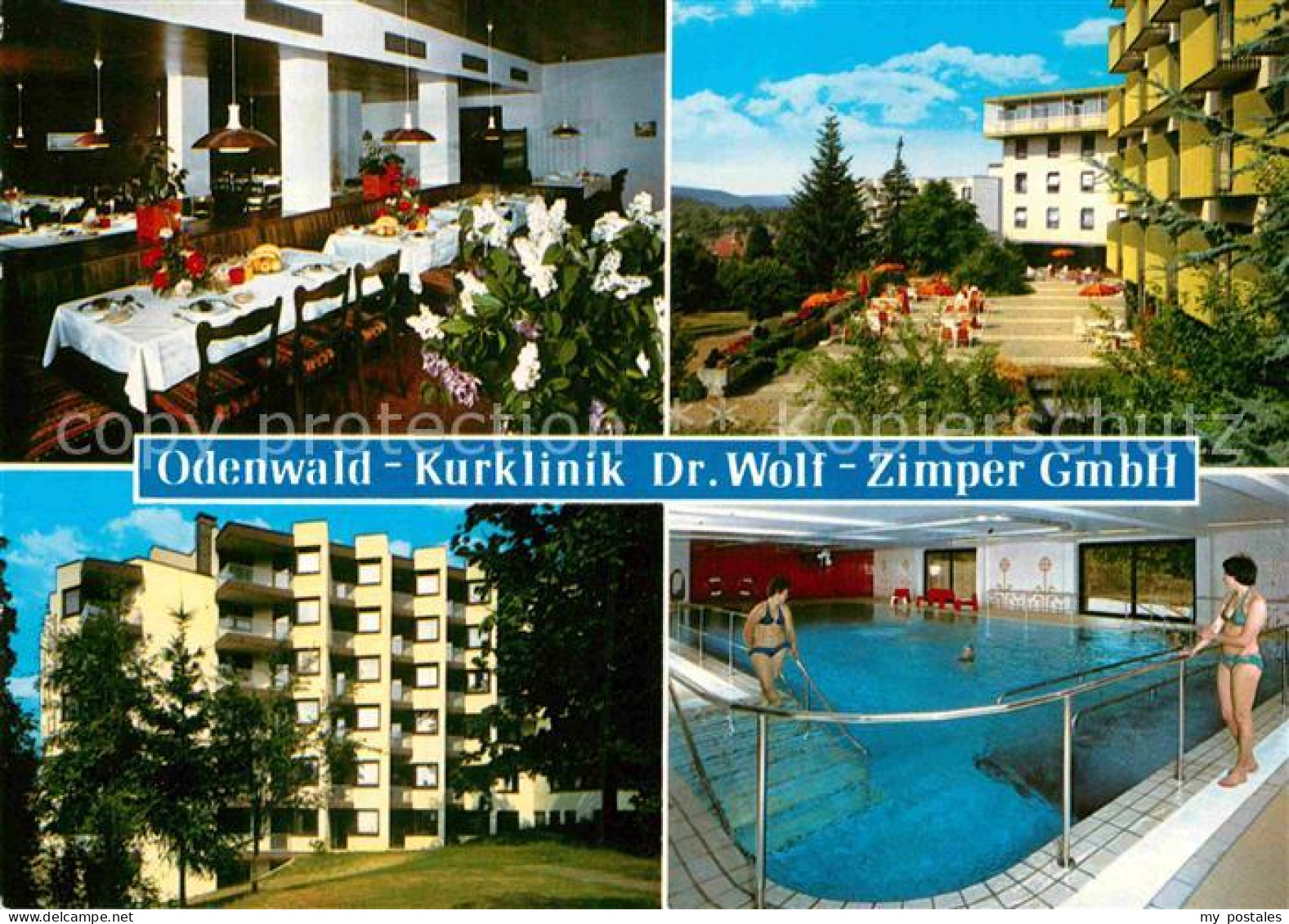 72850801 Bad Koenig Odenwald Odenwald Kurklinik Dr Wolf Zimper GmbH Restaurant H - Bad Koenig