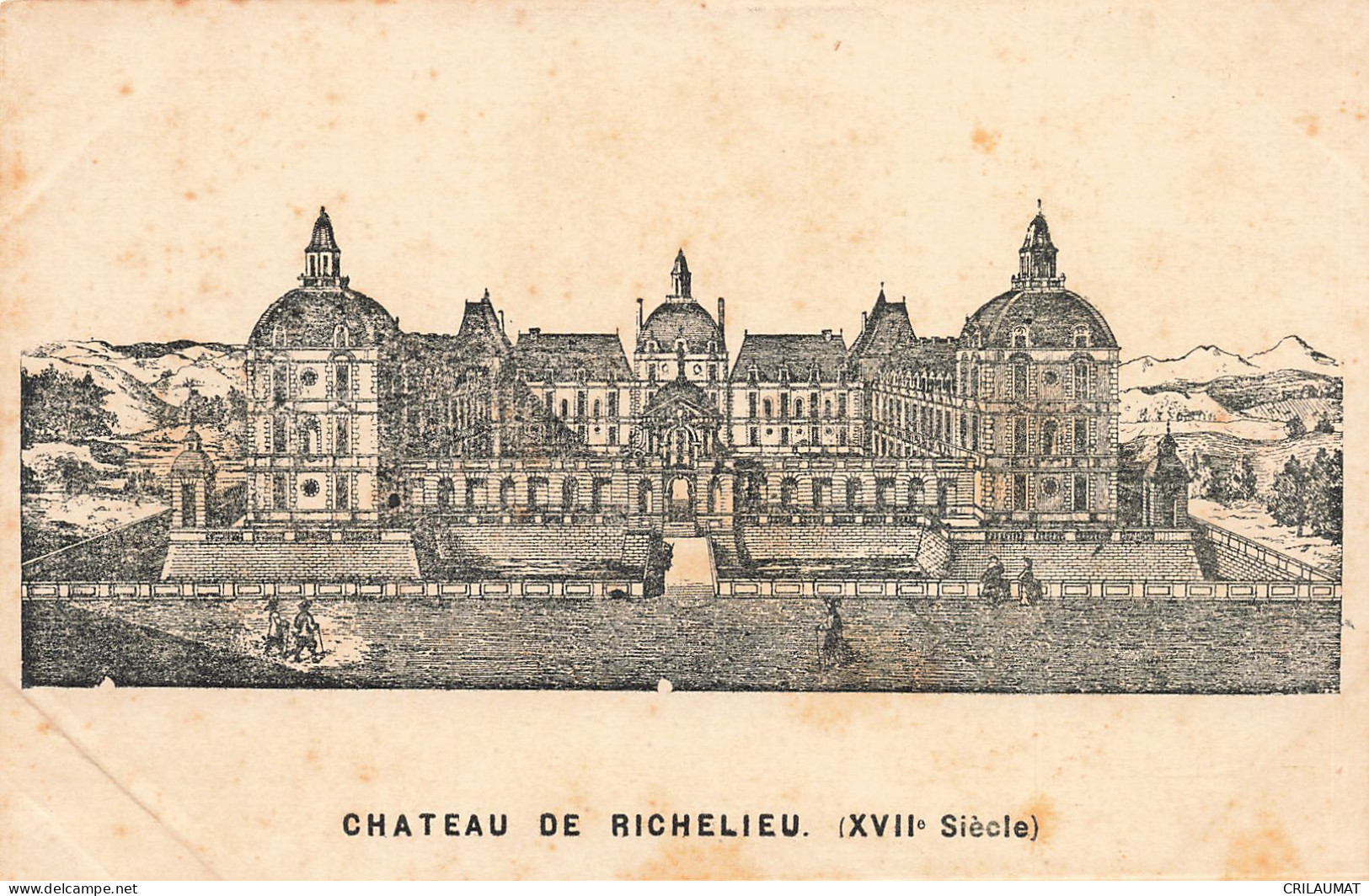 37-CHATEAU DE RICHELIEU-N°T5283-A/0167 - Otros & Sin Clasificación