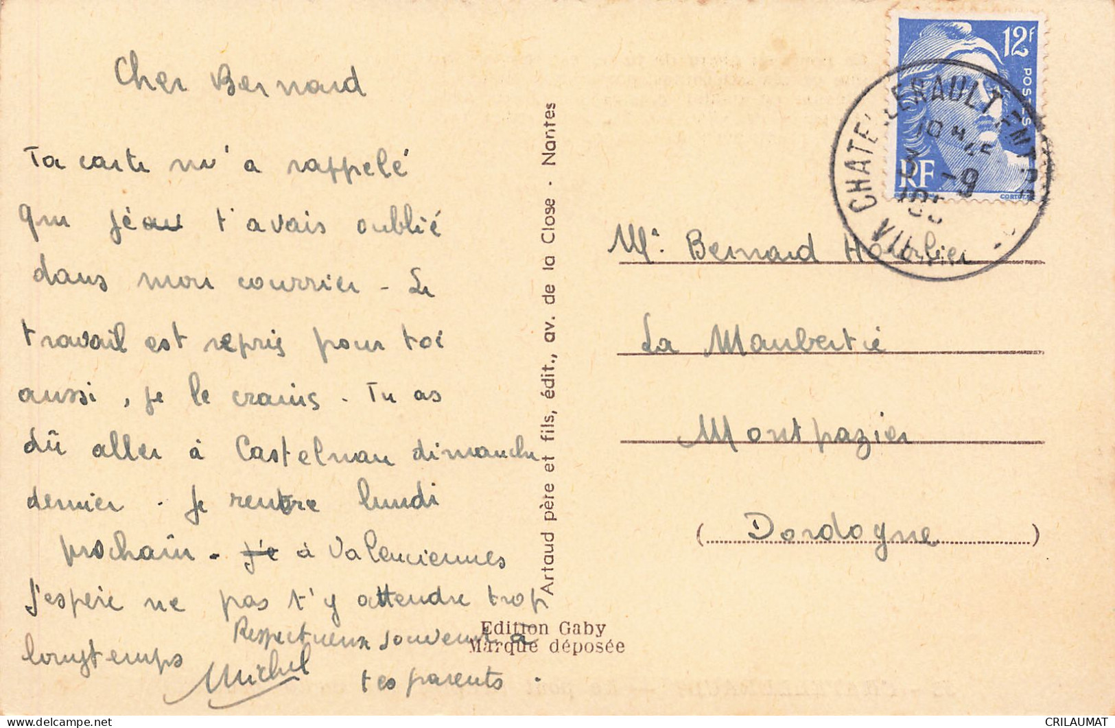 86-CHATELLERAULT-N°T5283-A/0123 - Chatellerault