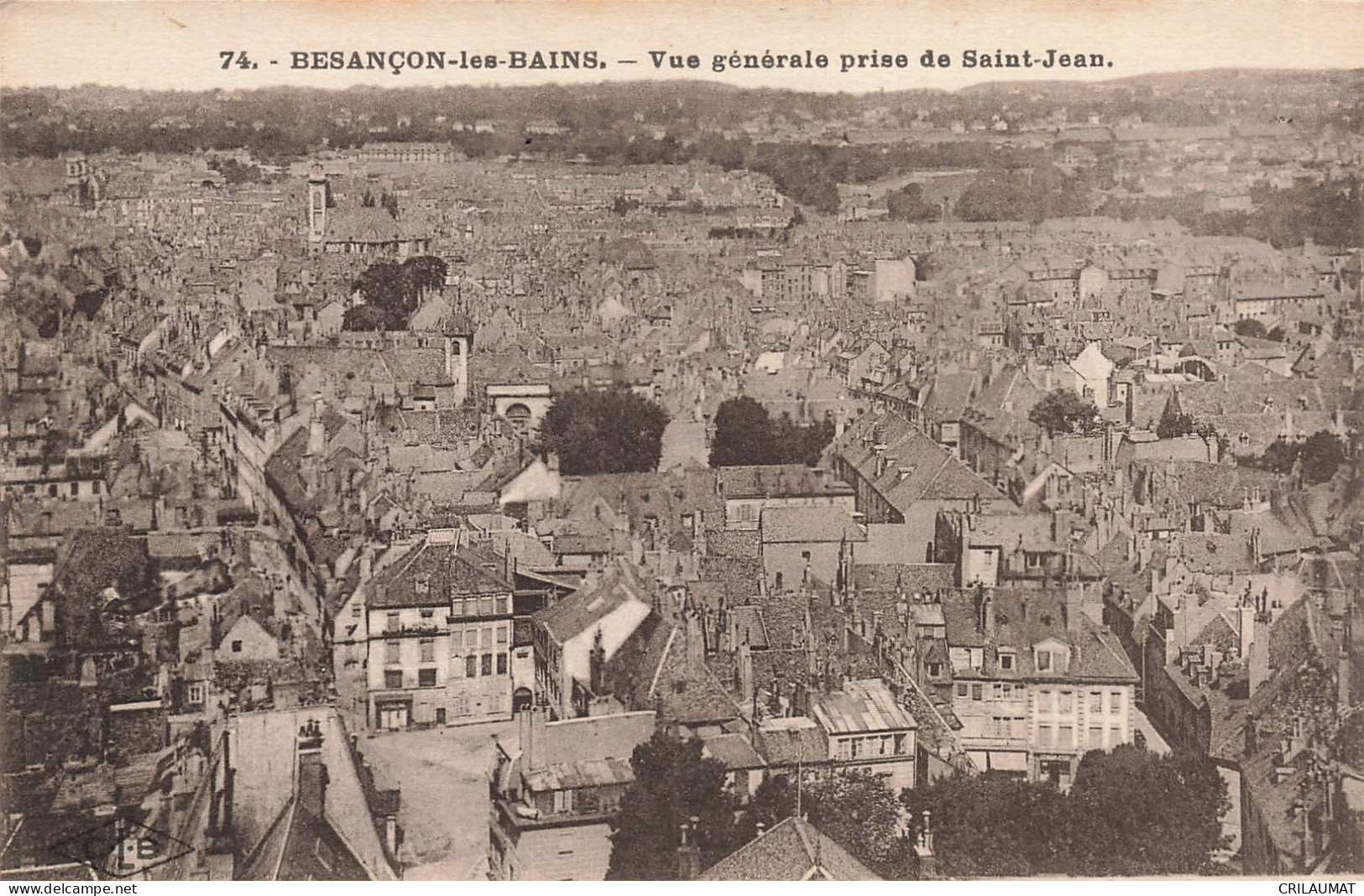 25-BESANCON LES BAINS-N°T5283-A/0131 - Besancon