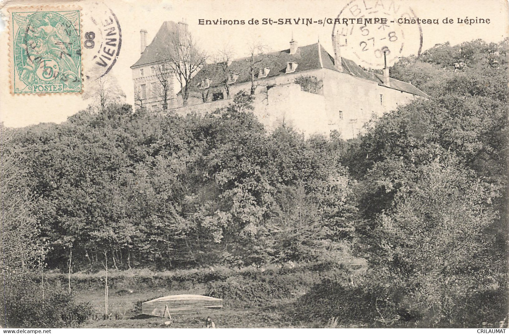 86-SAINT SAVIN SUR GARTEMPE-N°T5283-A/0083 - Saint Savin