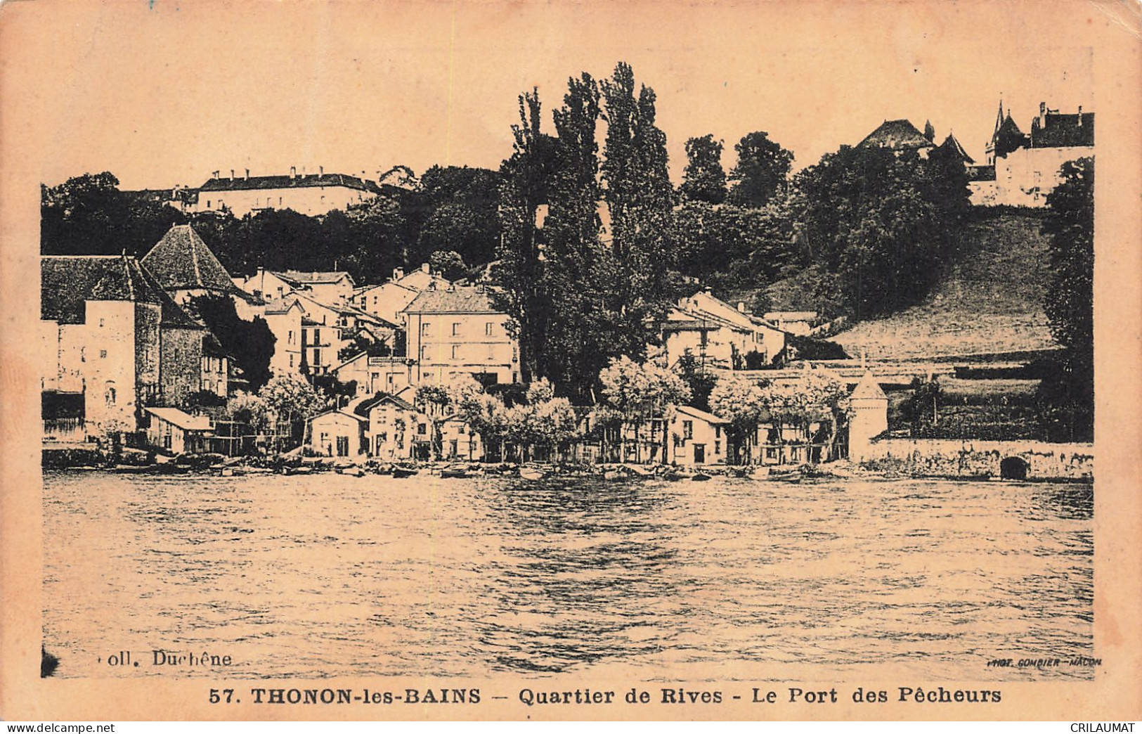 74-THONON LES BAINS-N°T5283-A/0047 - Thonon-les-Bains