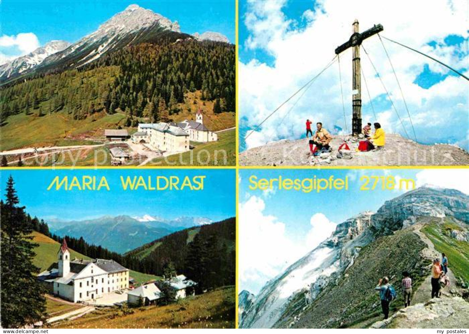 72850793 Matrei Brenner Wallfahrtsort Maria Waldrast Berggasthof Pension Gipfelk - Andere & Zonder Classificatie
