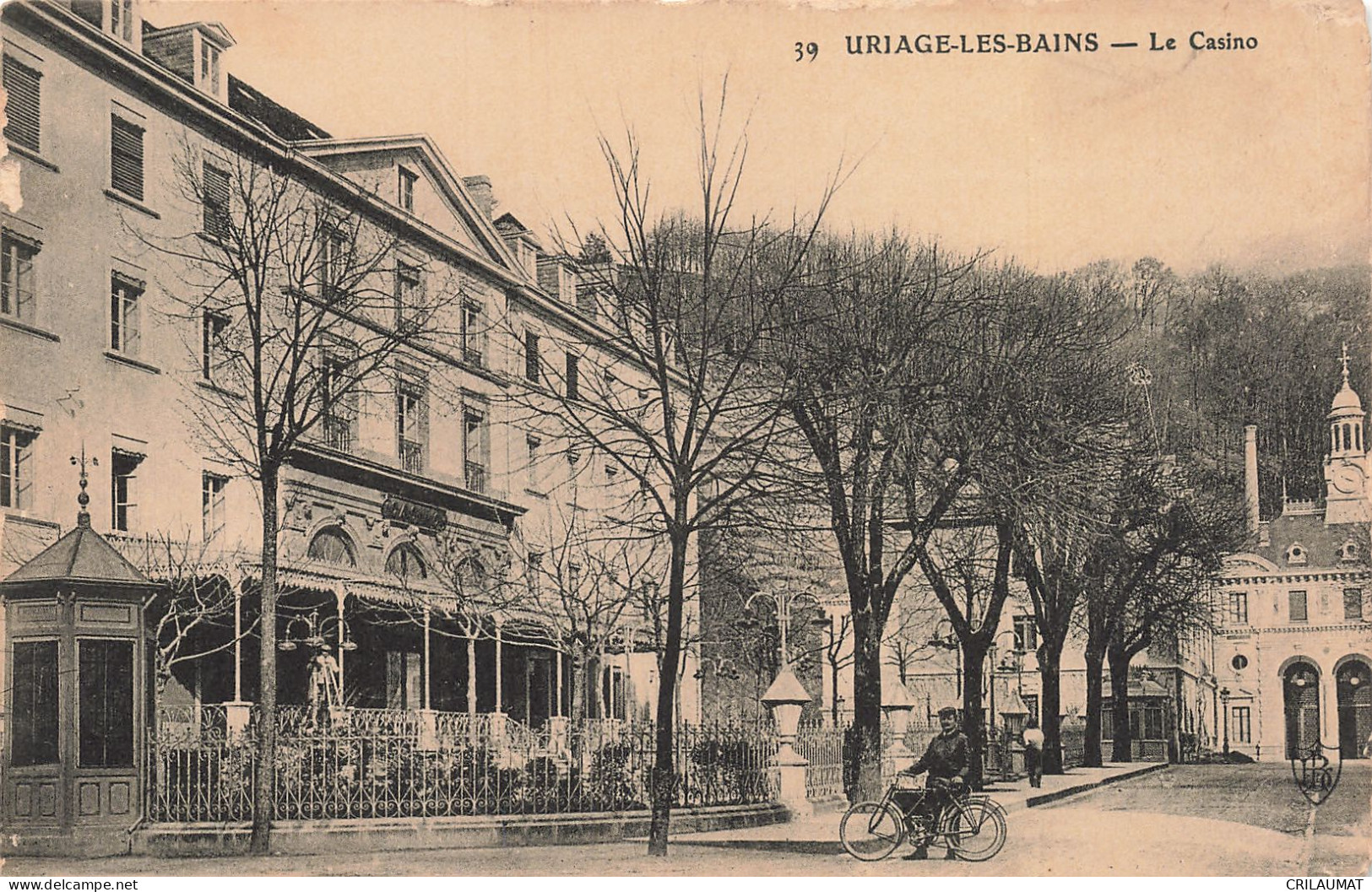 38-URIAGE LES BAINS-N°T5283-A/0011 - Uriage