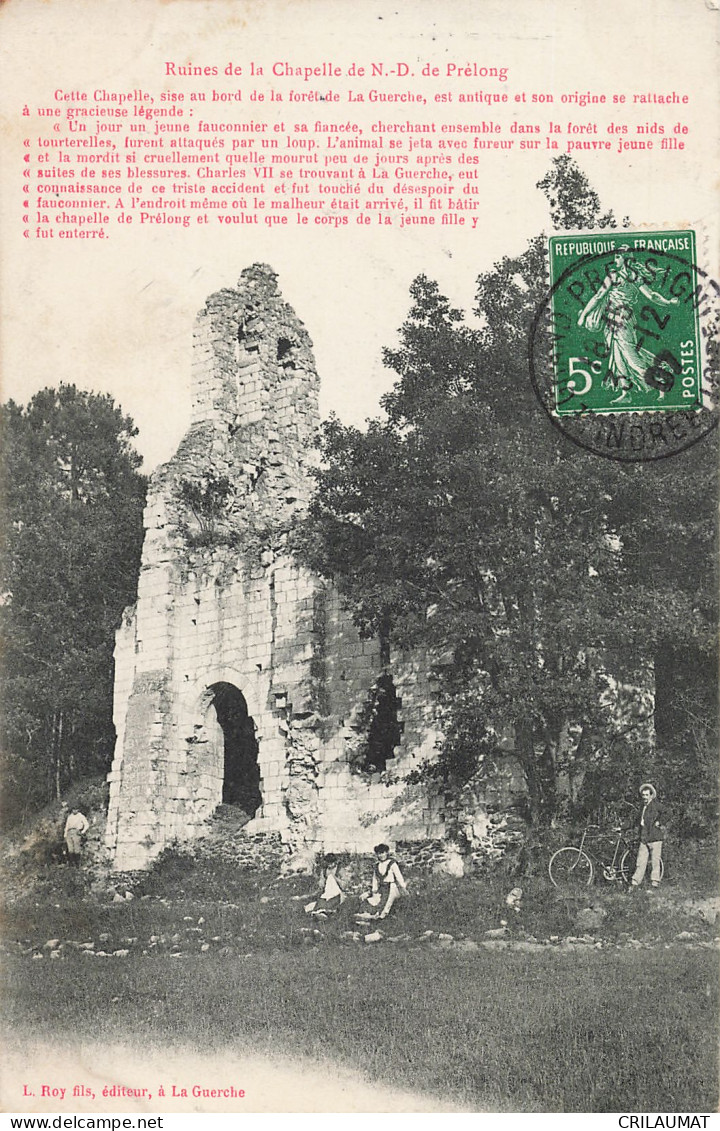 37-NOTRE DAME DE PRELONG-N°T5282-H/0347 - Otros & Sin Clasificación