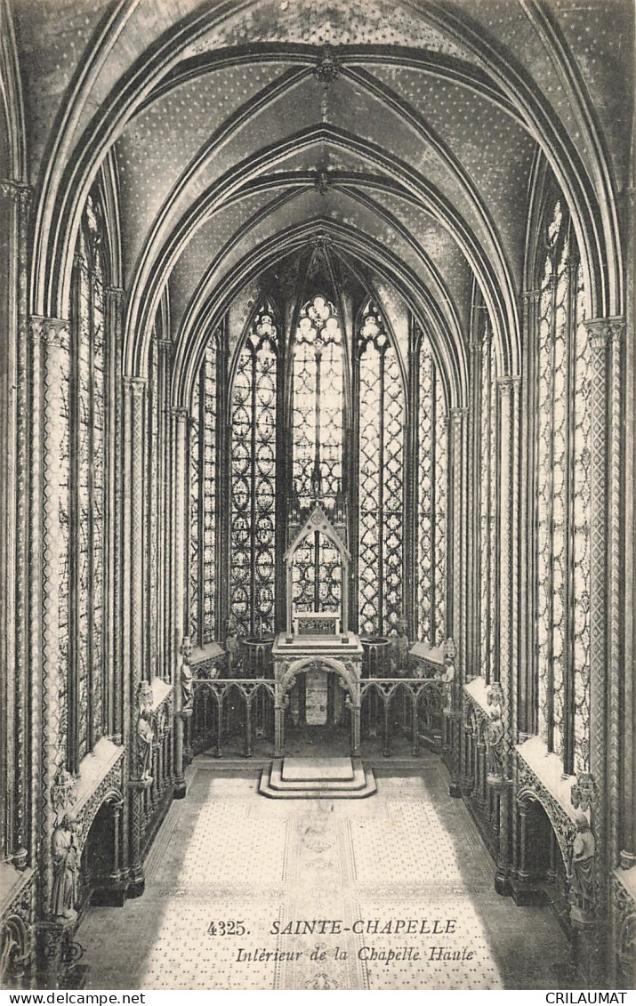 75-PARIS LA SAINTE CHAPELLE-N°T5282-H/0311 - Autres & Non Classés