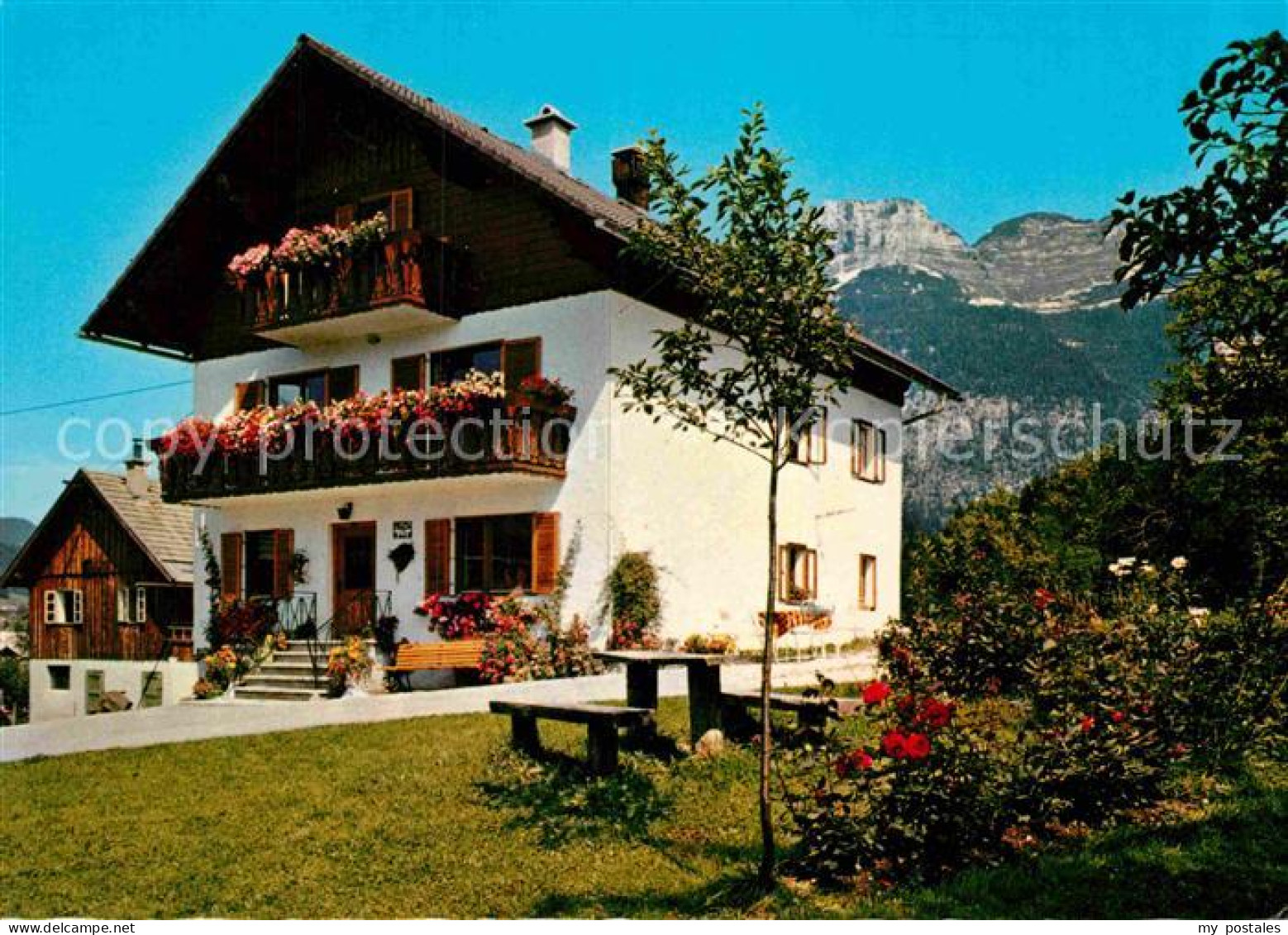 72850772 Altaussee Haus Koeberl Pension Gaestehaus Ausseer Land Altaussee - Andere & Zonder Classificatie