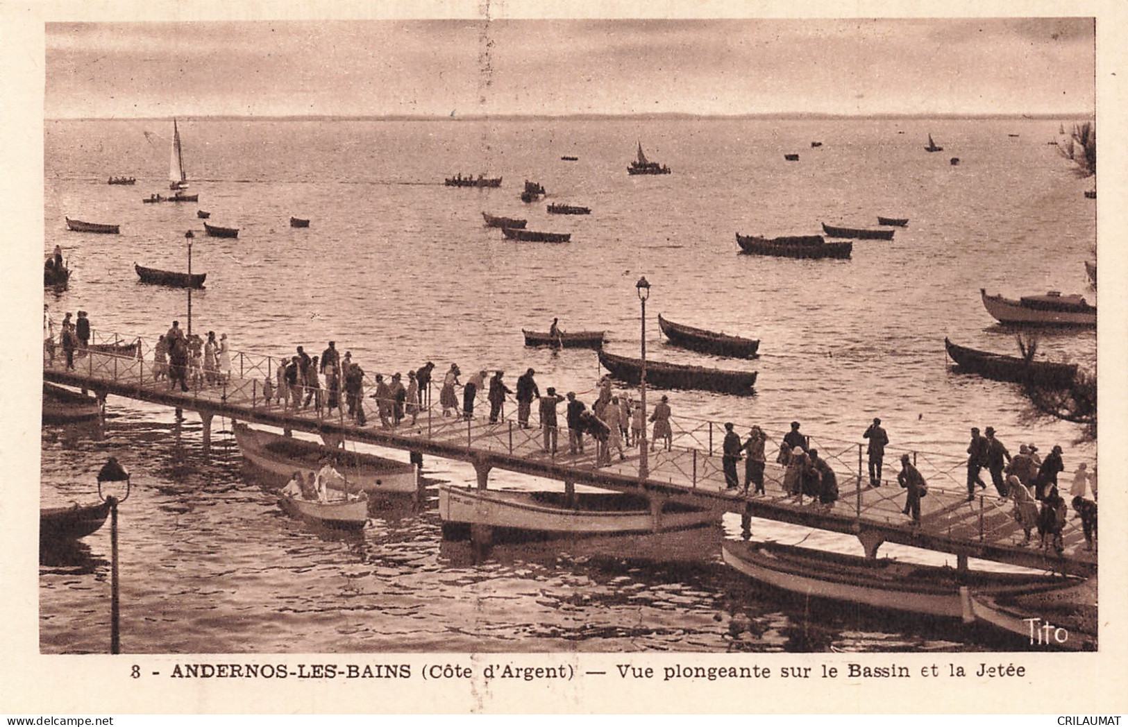 33-ANDERNOS LES BAINS-N°T5283-E/0013 - Andernos-les-Bains