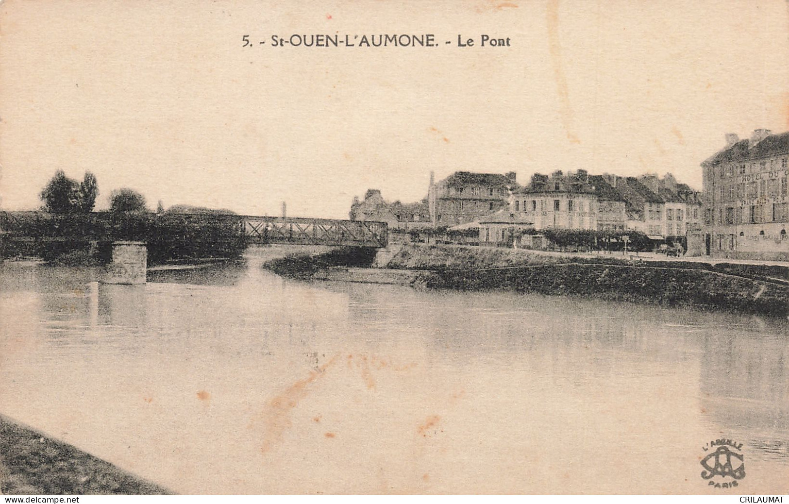 95-SAINT OUEN L AUMONE-N°T5283-D/0389 - Saint-Ouen-l'Aumône