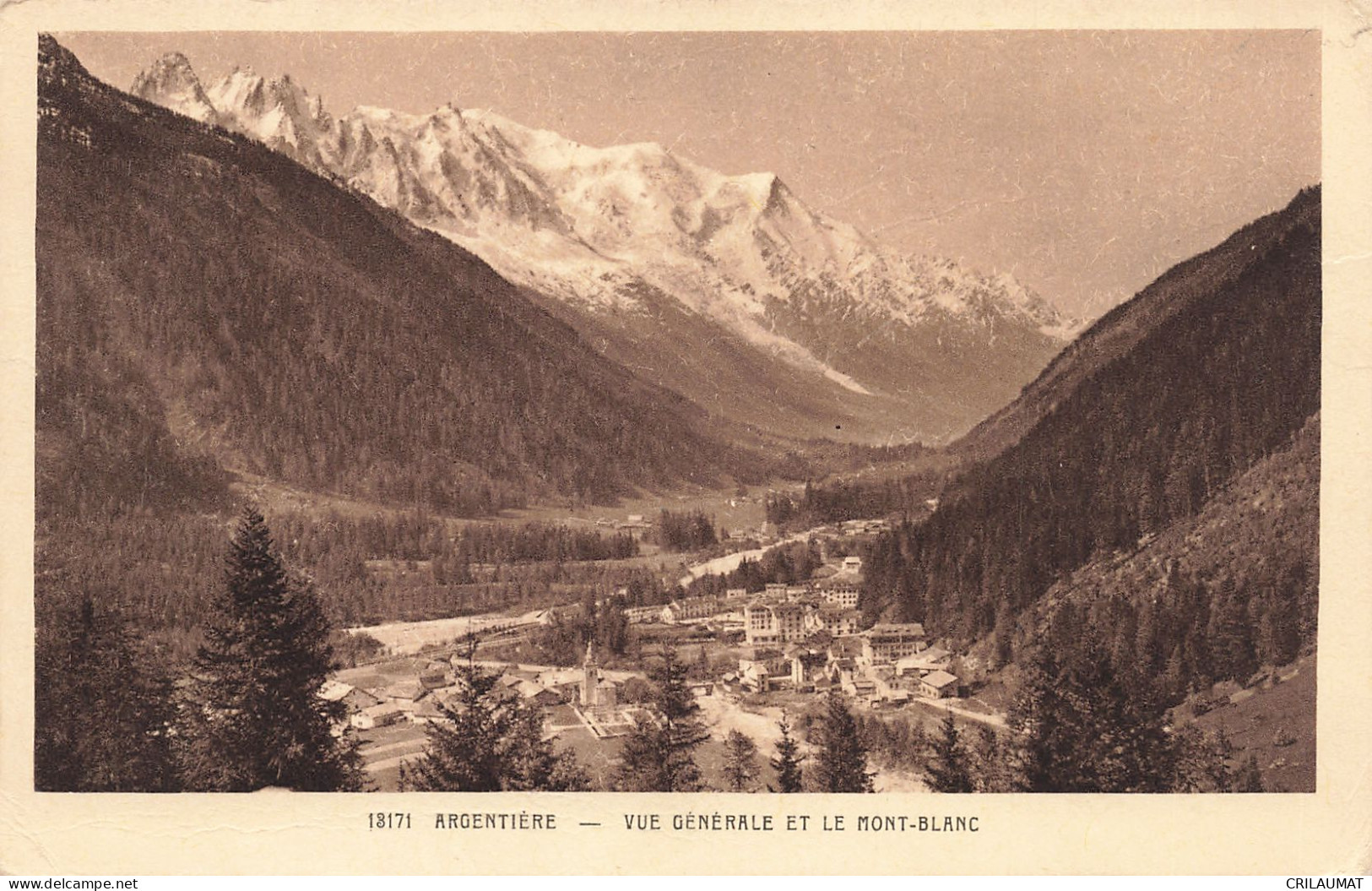 74-ARGENTIERE-N°T5283-D/0295 - Autres & Non Classés