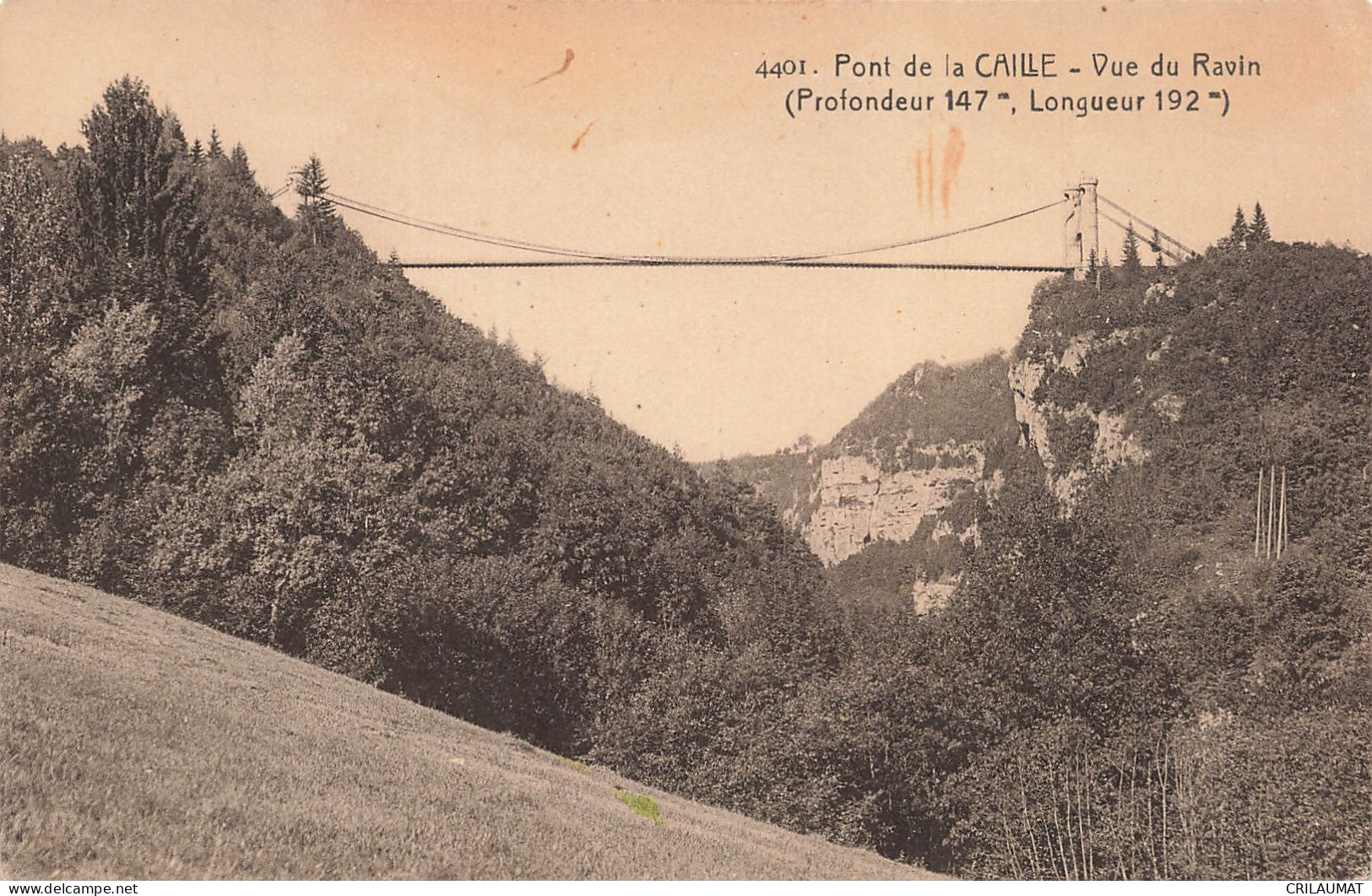 74-PONT DE LA CAILLE-N°T5283-D/0227 - Autres & Non Classés