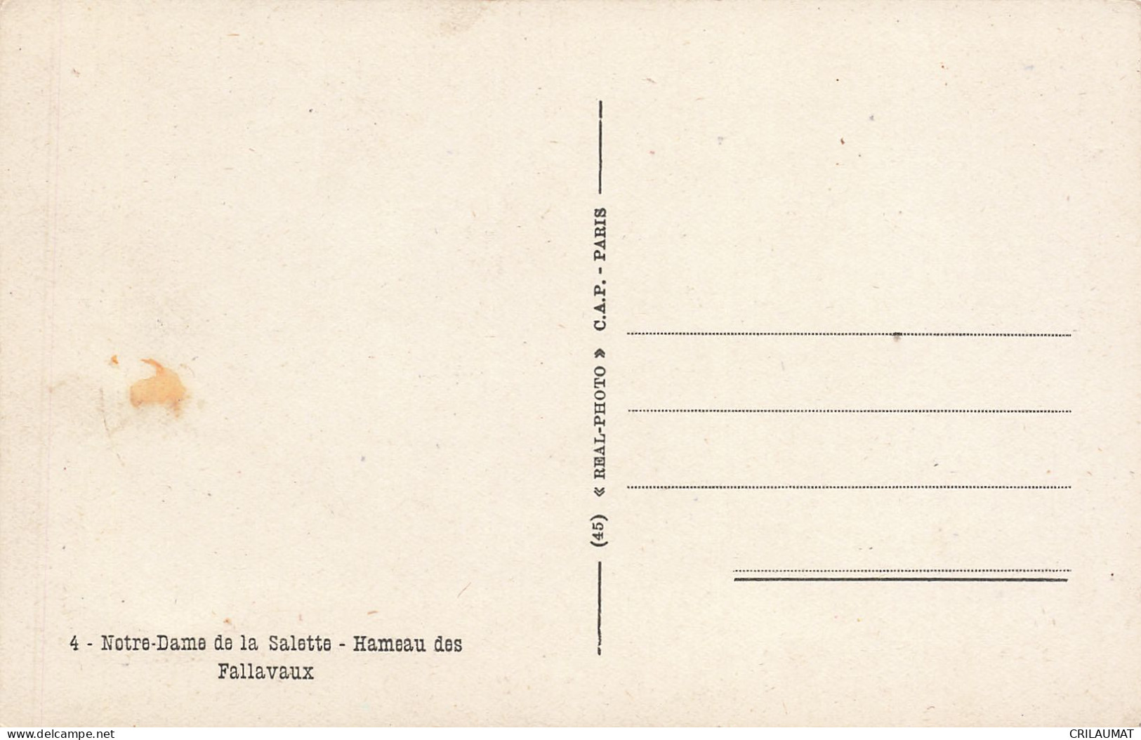 38-NOTRE DAME DE LA SALETTE-N°T5283-D/0095 - Other & Unclassified