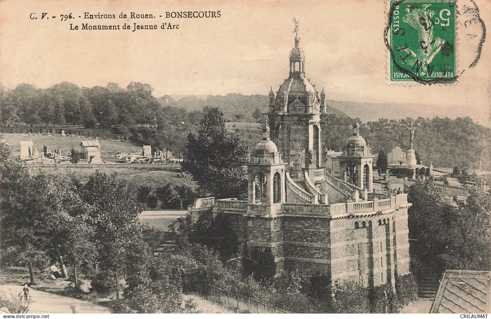 76-BONSECOURS-N°T5283-C/0373 - Bonsecours