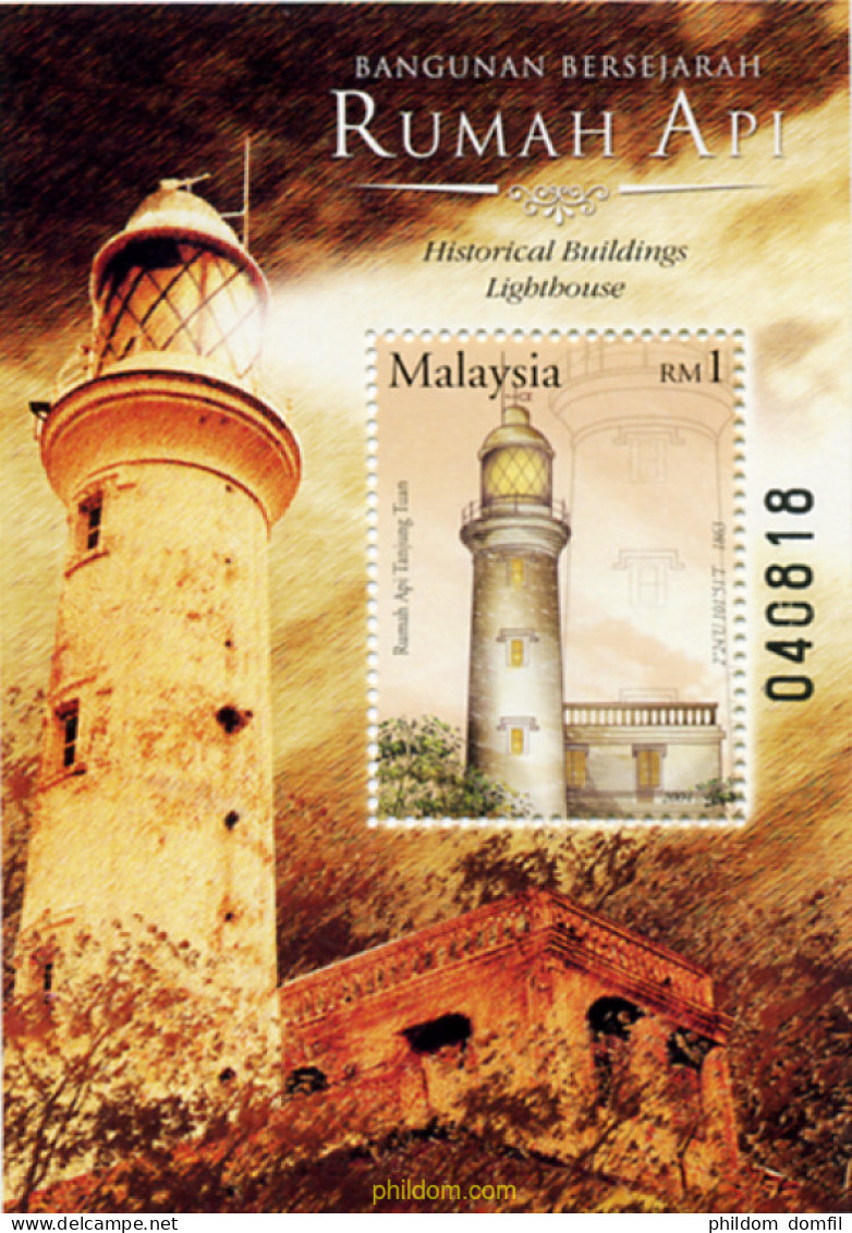 188651 MNH MALASIA 2004 FAROS - Malasia (1964-...)