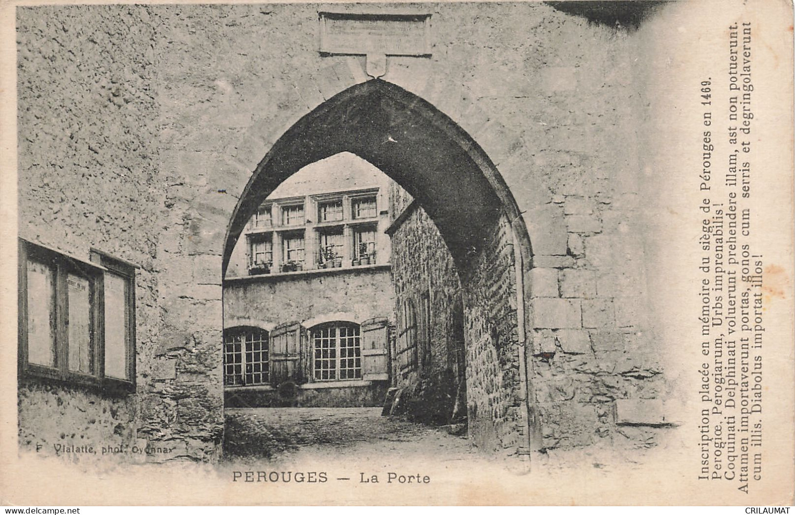 01-PEROUGES-N°T5283-C/0177 - Pérouges