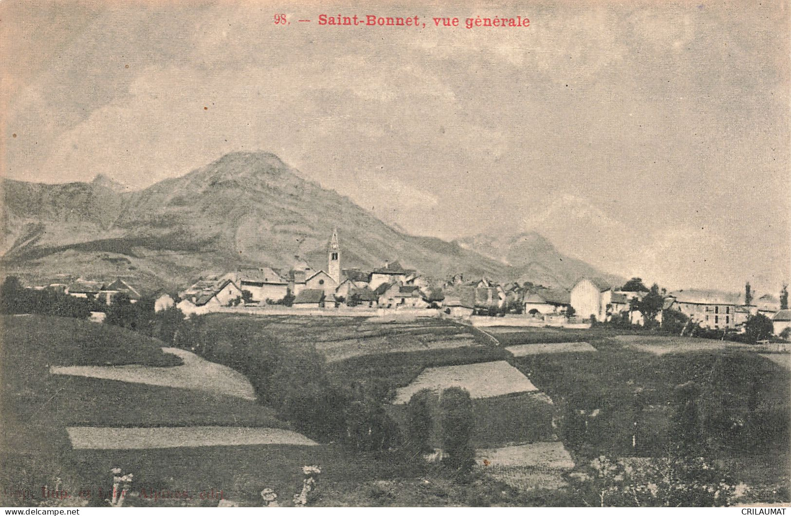 05-SAINT BONNET-N°T5283-C/0167 - Andere & Zonder Classificatie