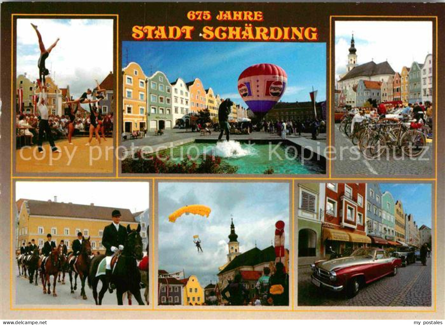 72850666 Schaerding 675 Jahre Jubilaeumskarte  Schaerding - Sonstige & Ohne Zuordnung