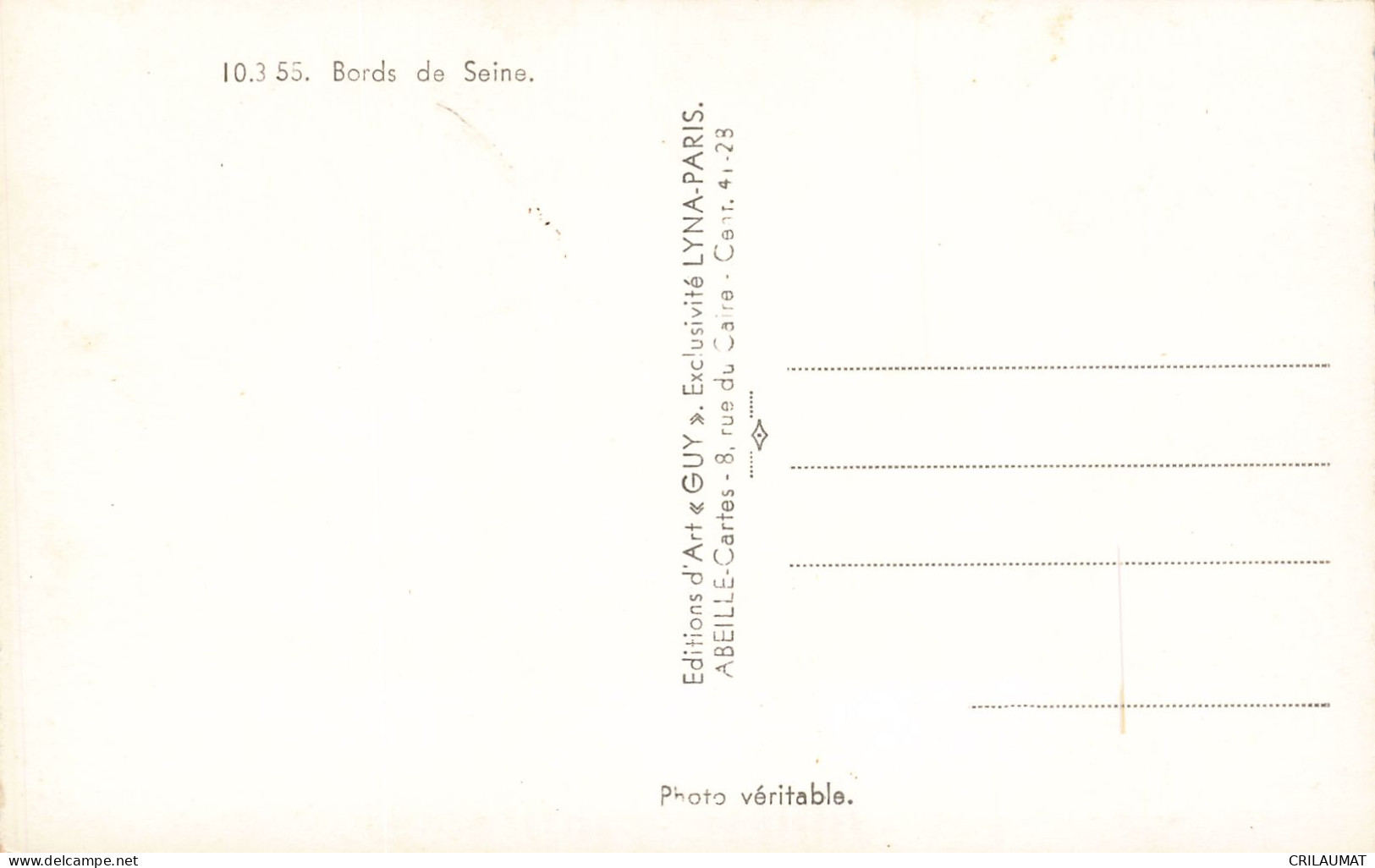 77-BORDS DE SEINE-N°T5283-F/0315 - Andere & Zonder Classificatie