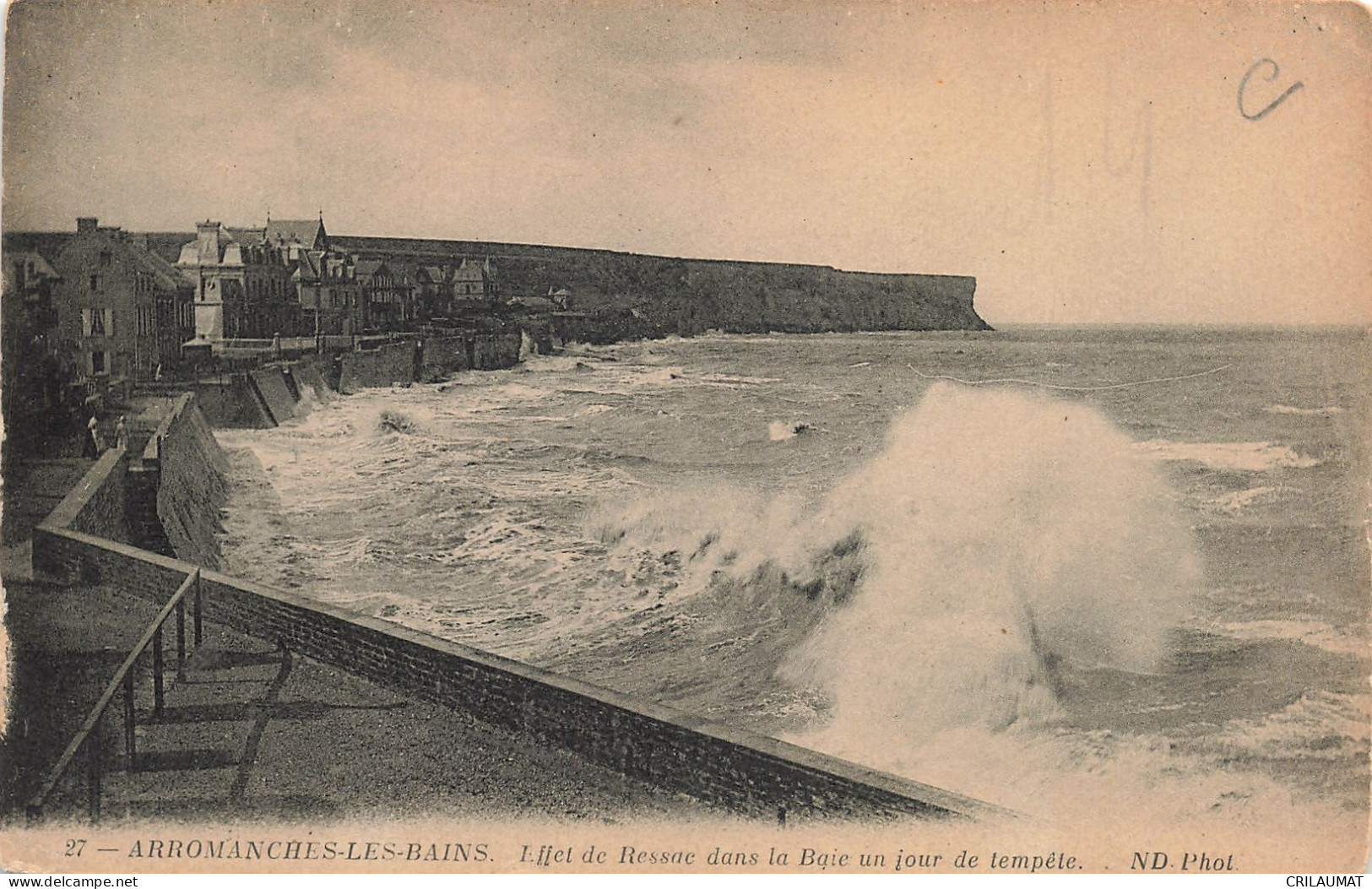 14-ARROMANCHES LES BAINS-N°T5283-F/0087 - Arromanches