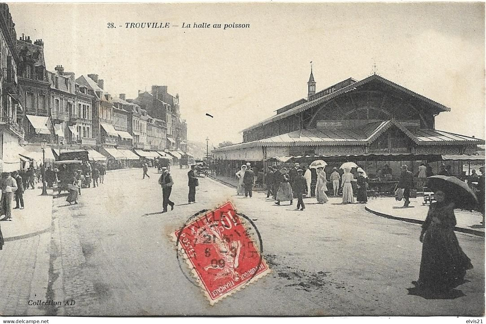 TROUVILLE La Halle Au Poisson - Trouville