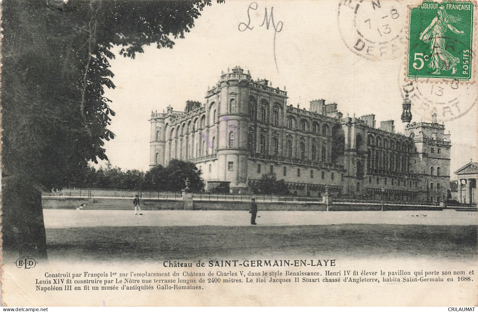 78-SAINT GERMAIN EN LAYE-N°T5283-E/0293 - St. Germain En Laye