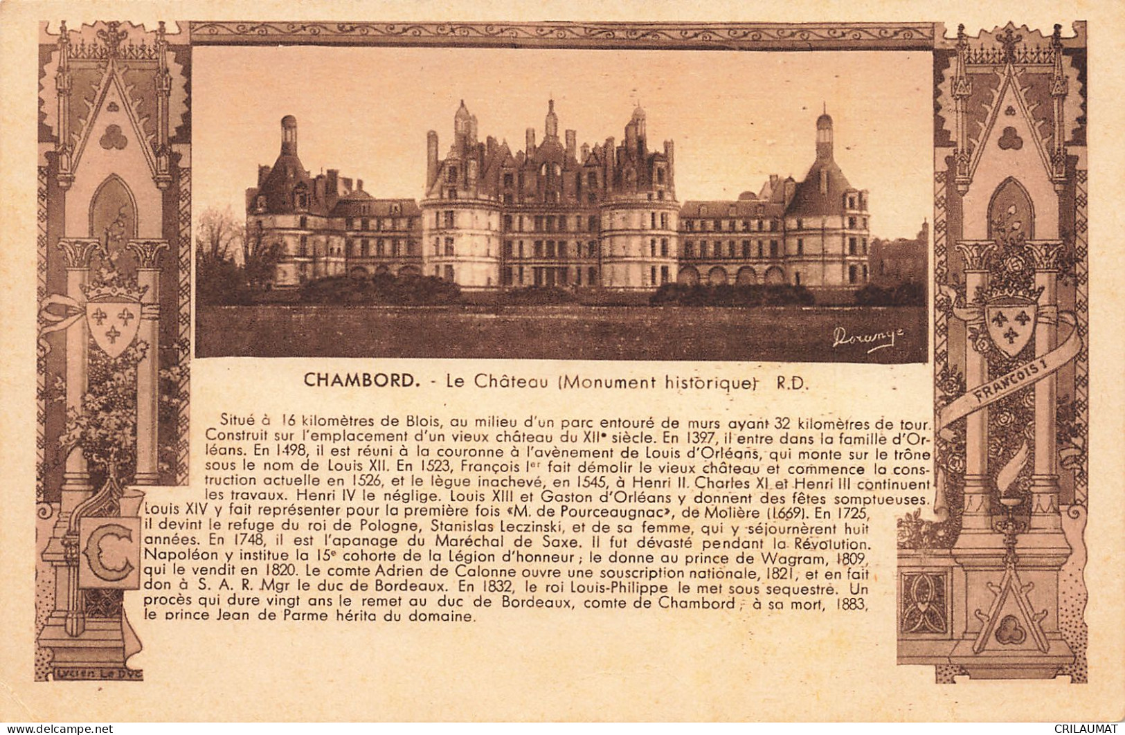 41-CHAMBORD-N°T5284-B/0177 - Chambord