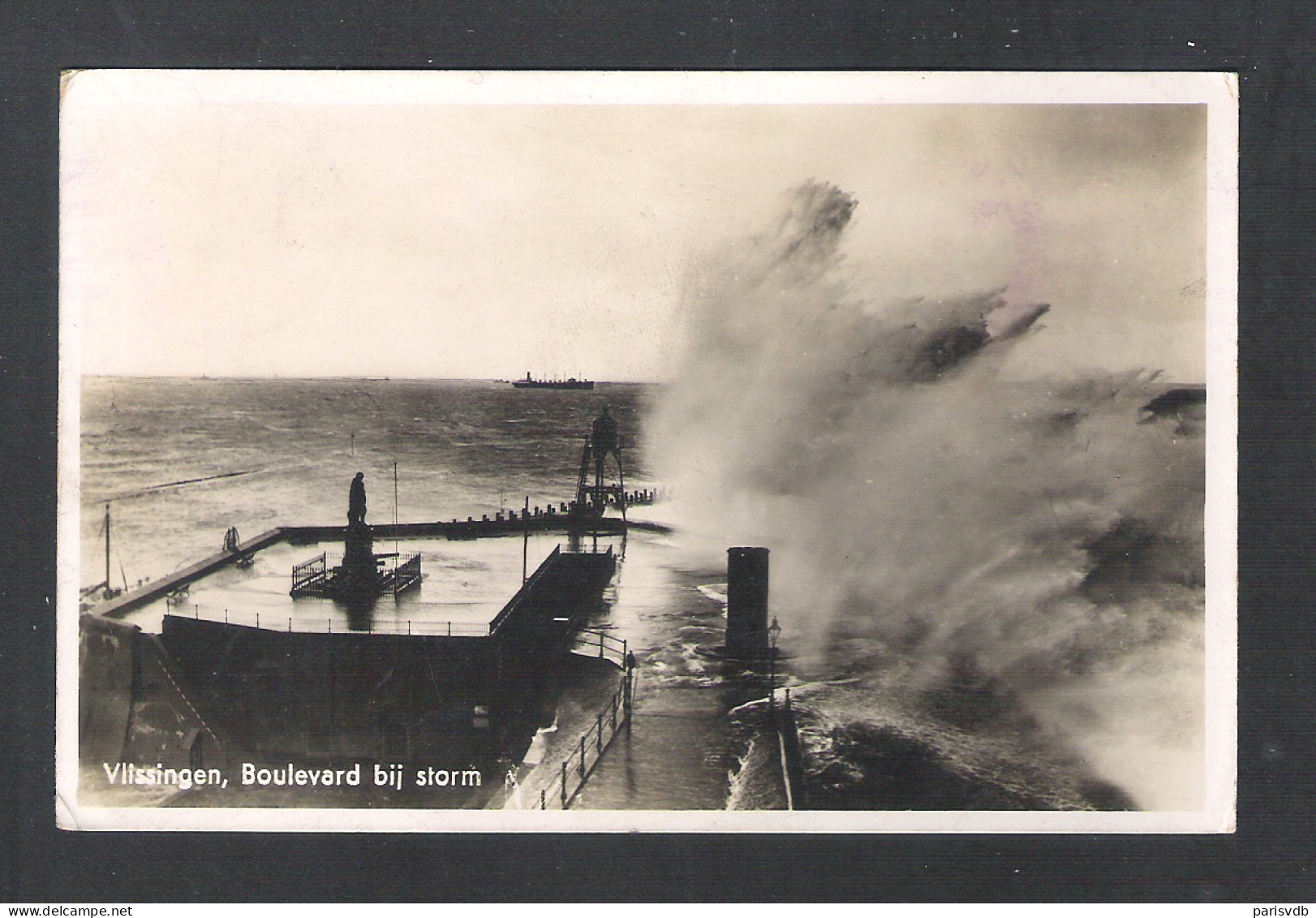 VLISSINGEN - BOULEVARD BIJ STORM      (NL 10498) - Vlissingen