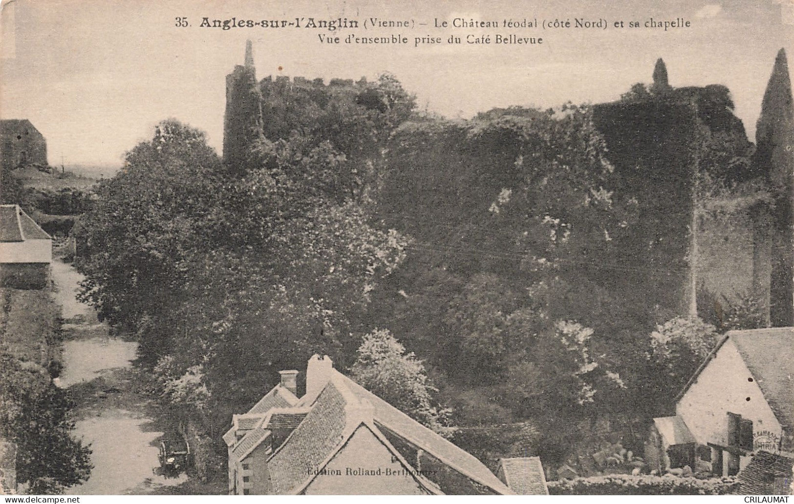 86-ANGLES SUR L ANGLIN-N°T5284-B/0117 - Other & Unclassified