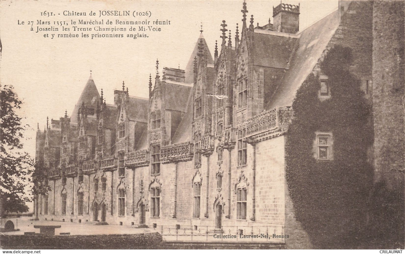 56-JOSSELIN-N°T5284-B/0019 - Josselin