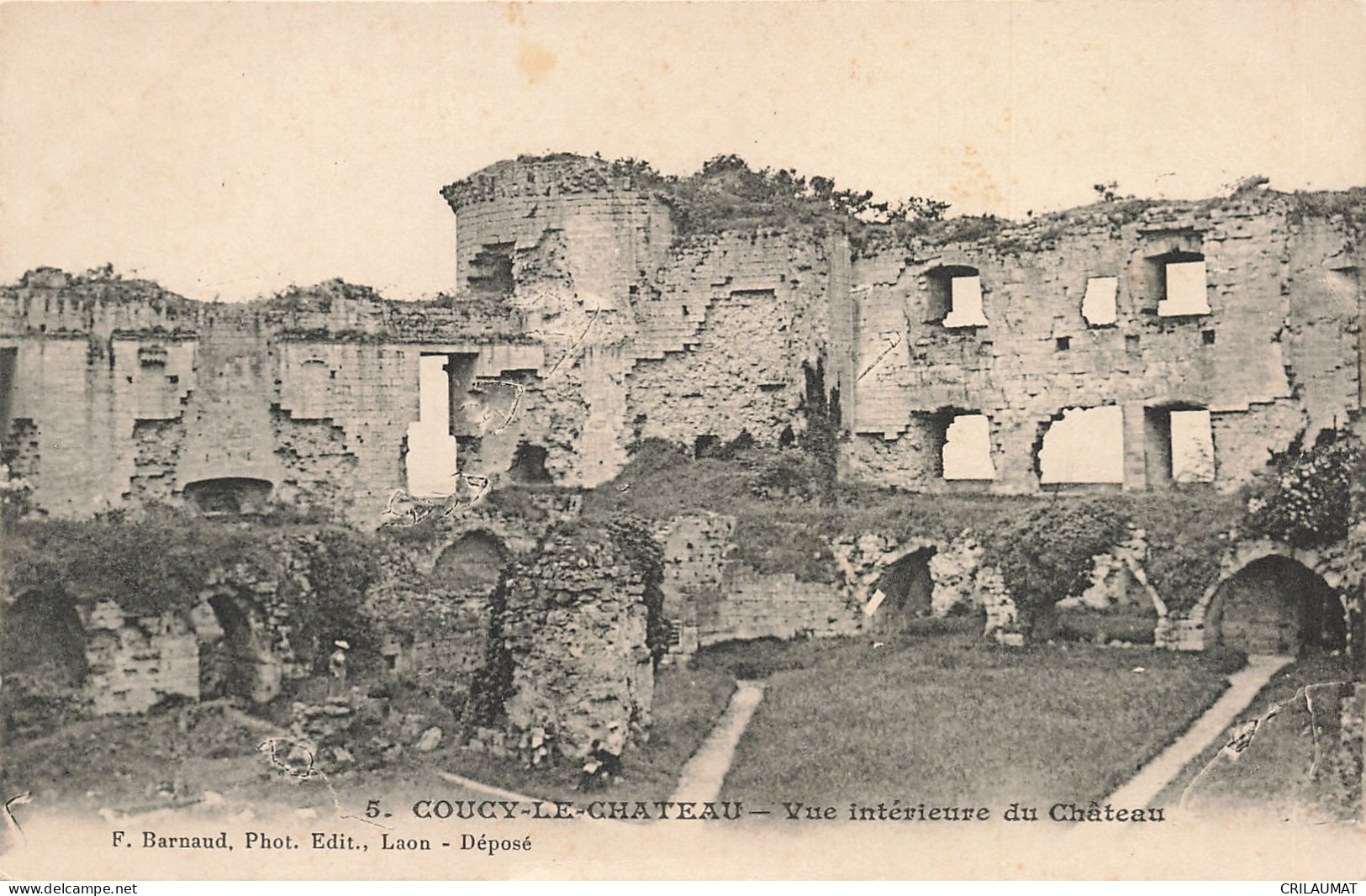 02-COUCY LE CHATEAU-N°T5284-A/0379 - Autres & Non Classés