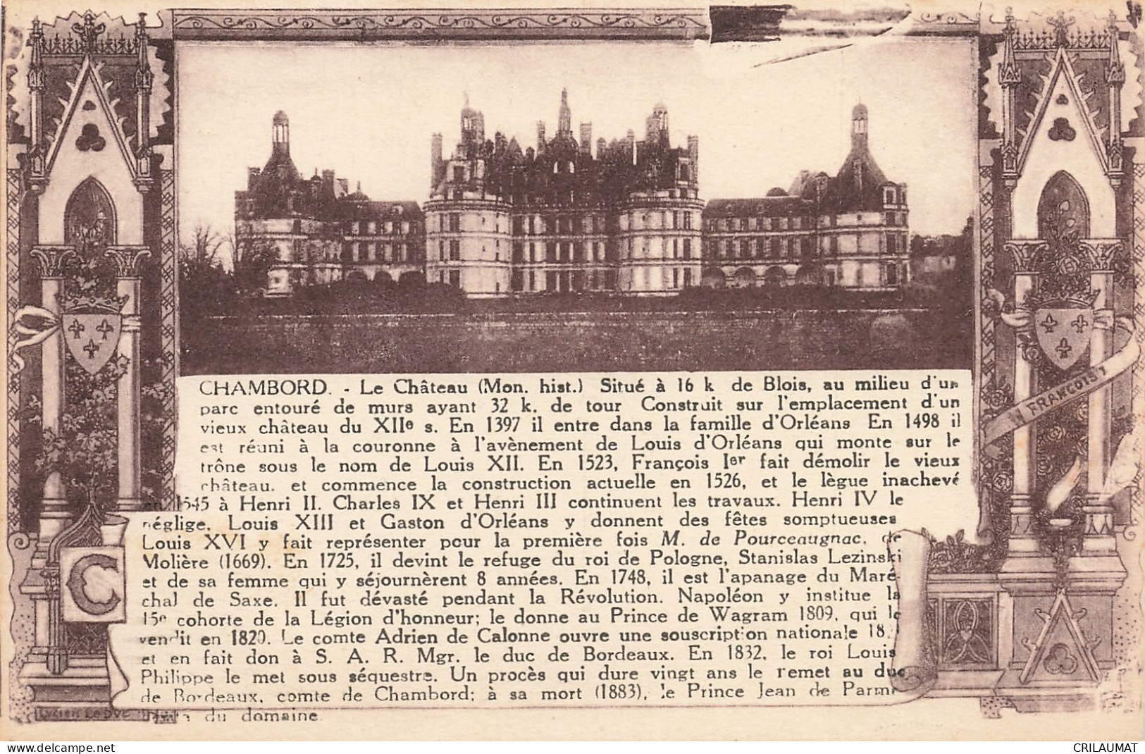 41-CHAMBORD-N°T5284-A/0373 - Chambord