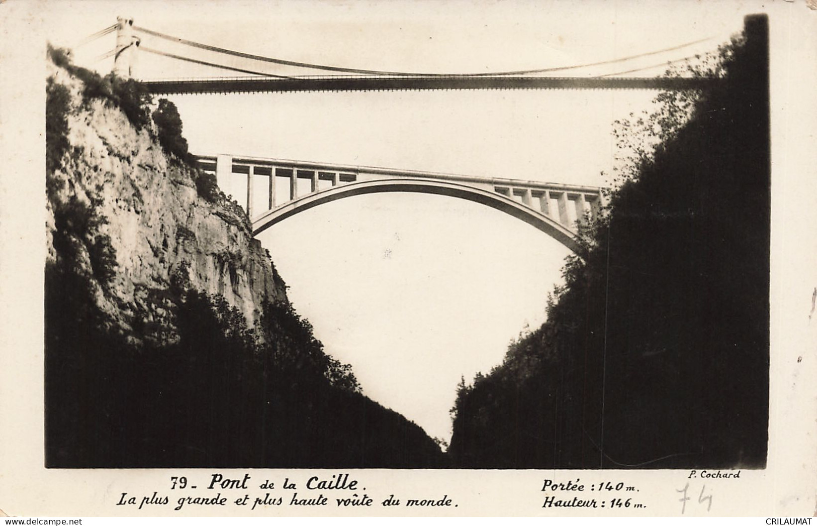 74-PONT DE LA CAILLE-N°T5284-A/0037 - Other & Unclassified