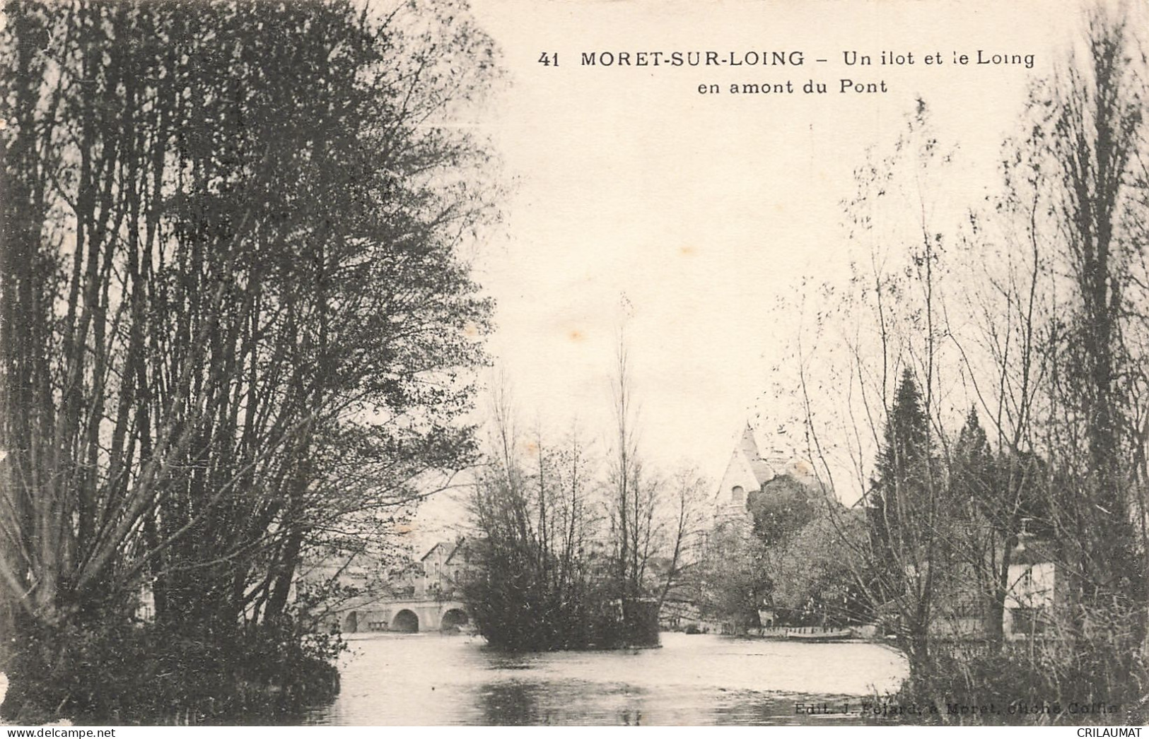 77-MORET SUR LOING-N°T5284-D/0287 - Moret Sur Loing