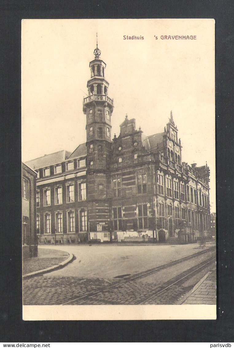 'S GRAVENHAGE - STADHUIS    (NL 10503) - Den Haag ('s-Gravenhage)