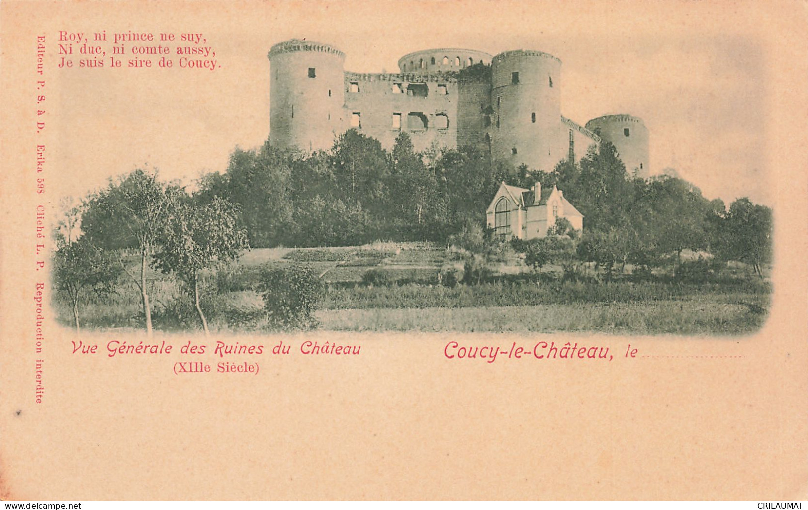 02-COUCY LE CHATEAU-N°T5284-D/0199 - Other & Unclassified