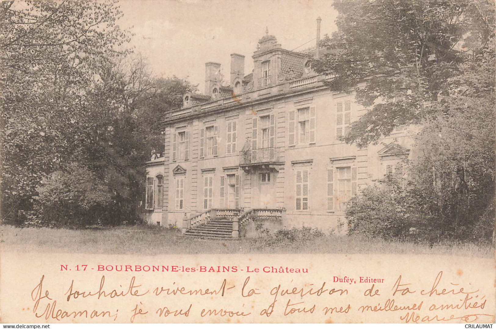 52-BOURBONNE LES BAINS-N°T5284-C/0221 - Bourbonne Les Bains