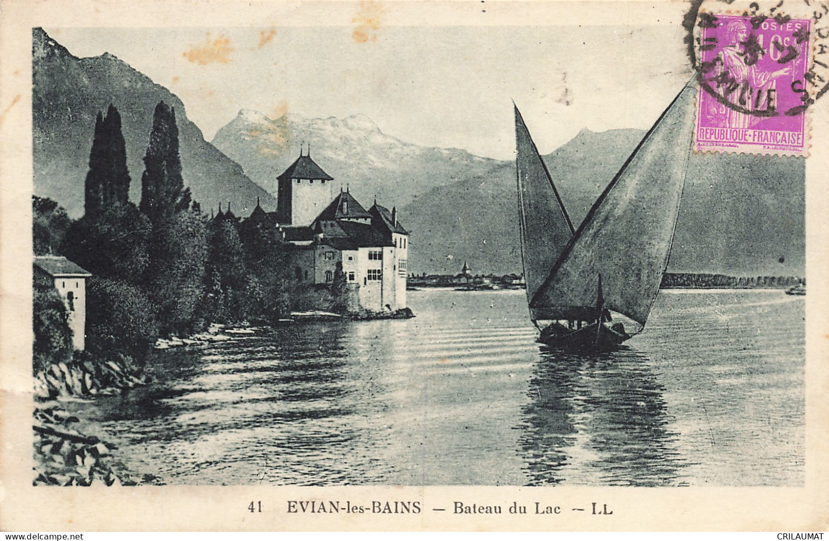 74-EVIAN LES BAINS-N°T5284-C/0053 - Evian-les-Bains