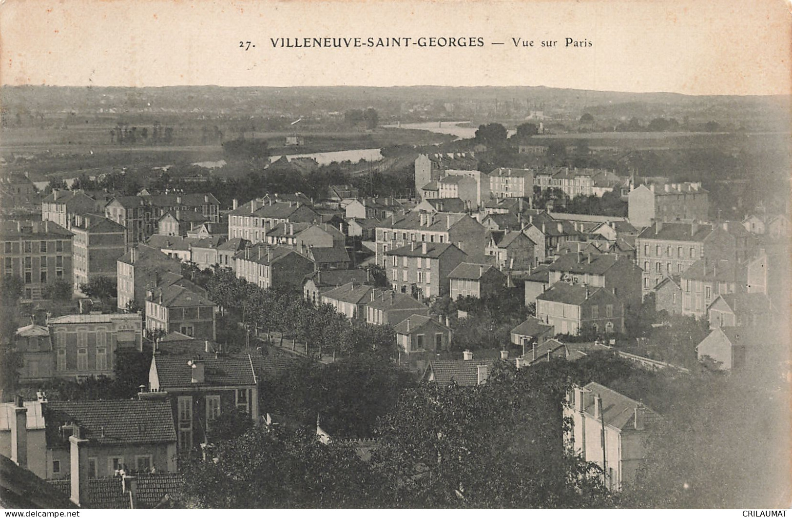 94-VILLENEUVE SAINT GEORGES-N°T5284-C/0035 - Villeneuve Saint Georges