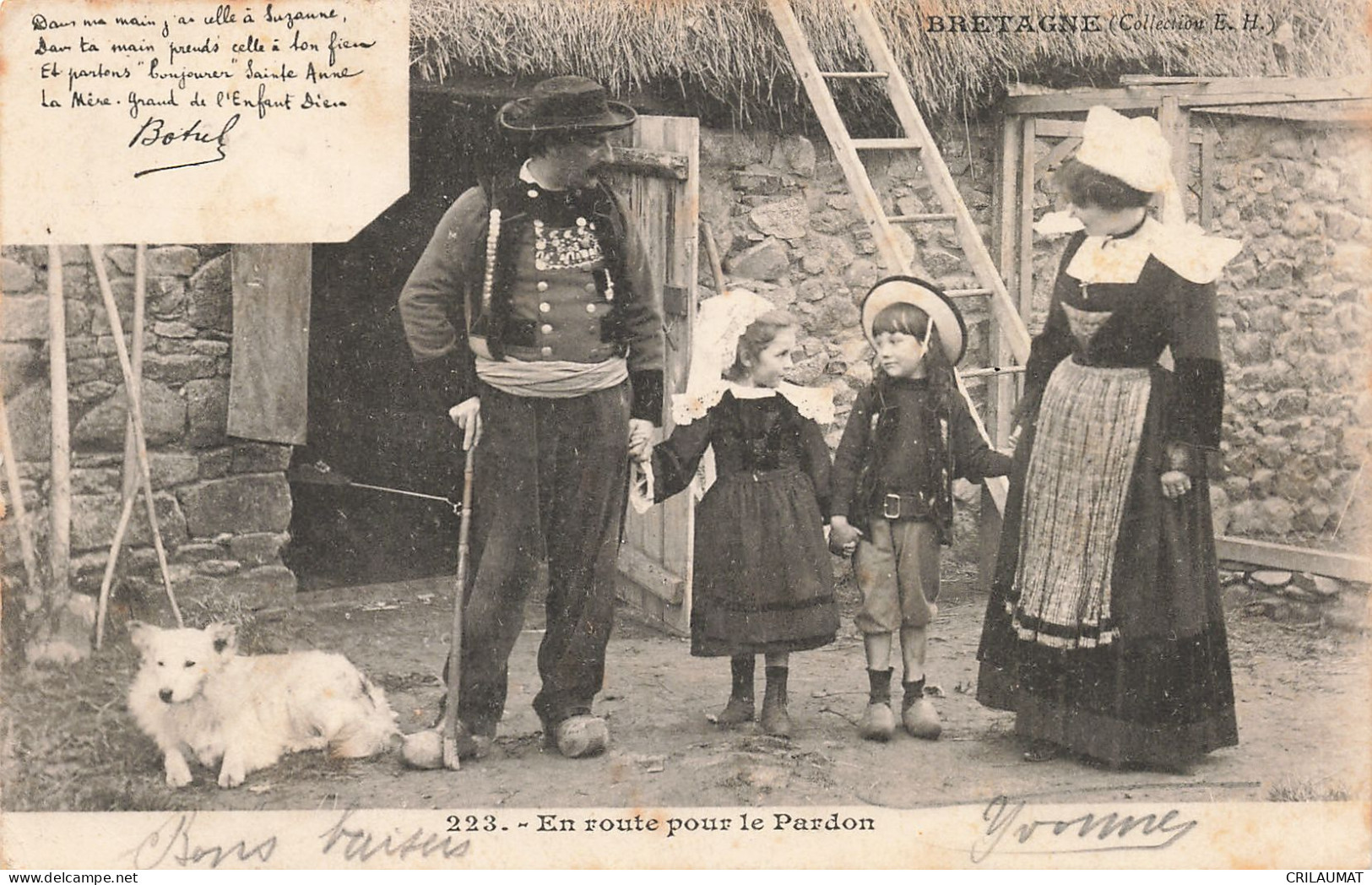 29-BRETAGNE FOLKLORE LE PARDON-N°T5284-C/0005 - Autres & Non Classés