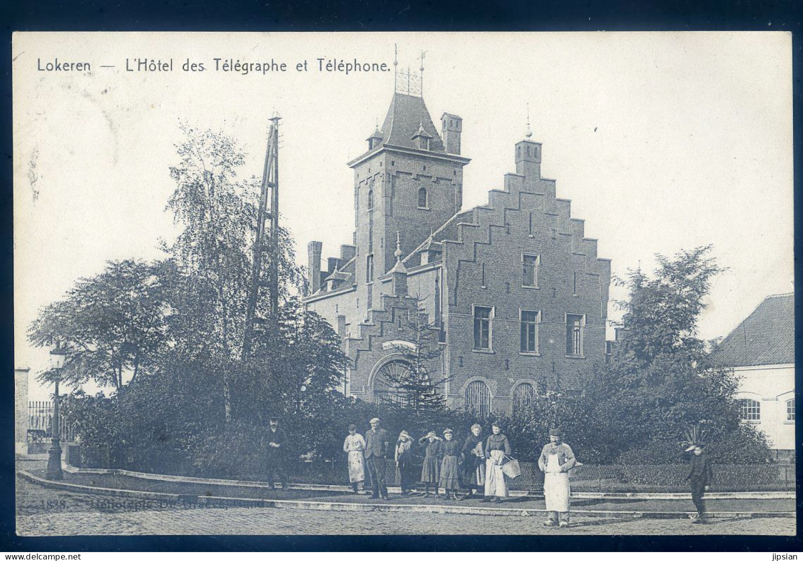 Cpa De Belgique Lokeren -- L' Hôtel Des Télégraphe Et Téléphone   MAI24-09 - Lokeren