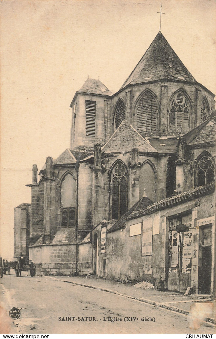 18-SAINT SATUR-N°T5284-G/0055 - Saint-Satur