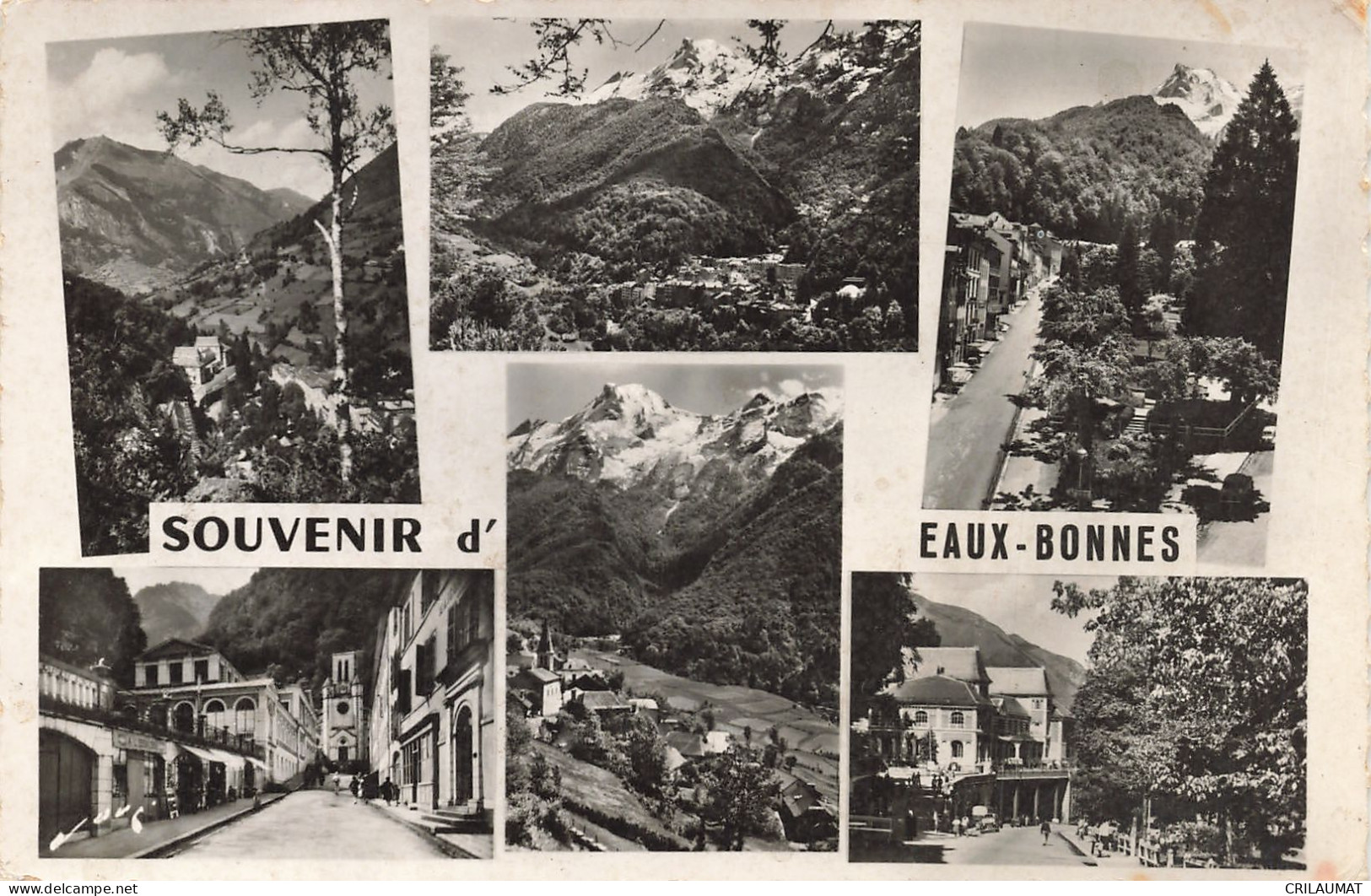 64-EAUX BONNES-N°T5284-F/0367 - Eaux Bonnes