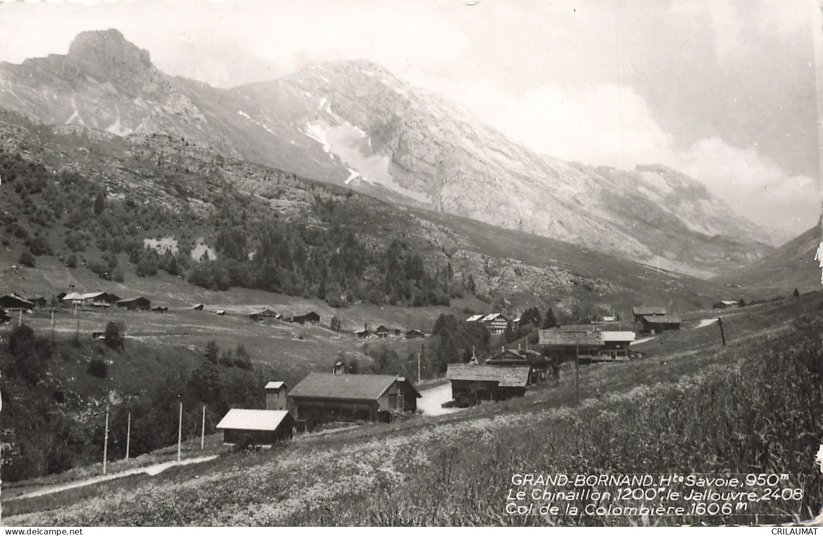 74-GRAND BORNAND-N°T5284-F/0315 - Other & Unclassified