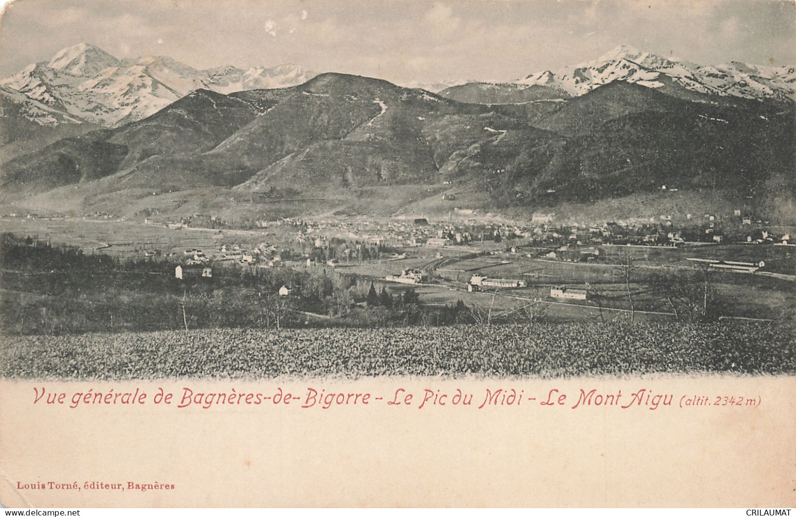 65-BAGNERES DE BIGORRE-N°T5284-F/0035 - Bagneres De Bigorre